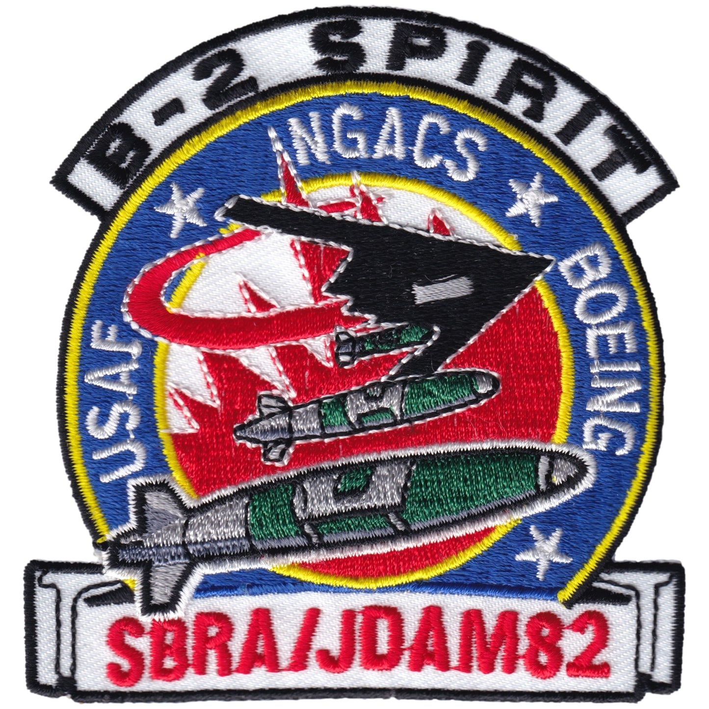 Parche United States Air Force - USAF - INGACS - BOEING - Northrop Grumman B-2 Spirit