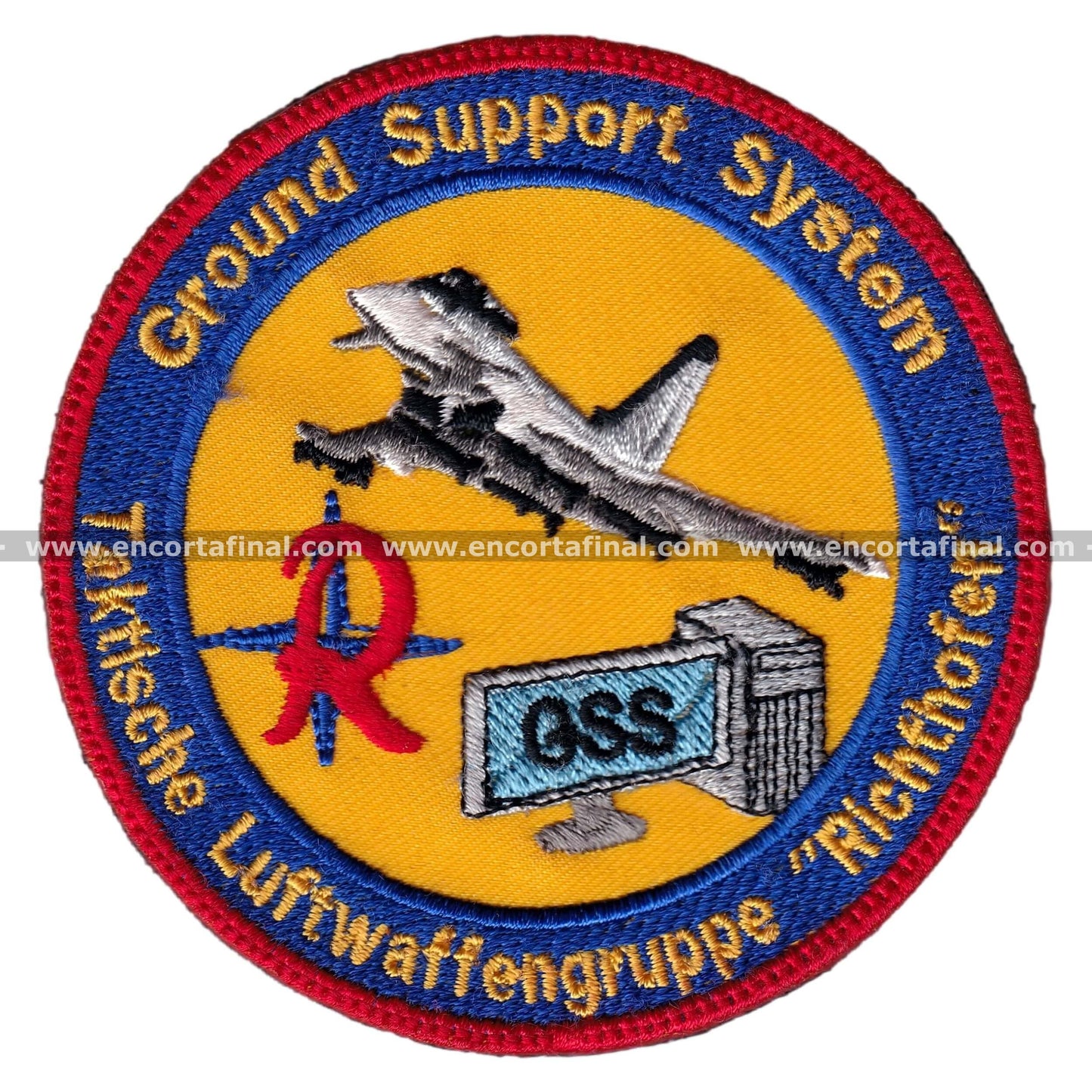 Luftwaffe Patch - Ground Support System - Eurofighter Typhoon