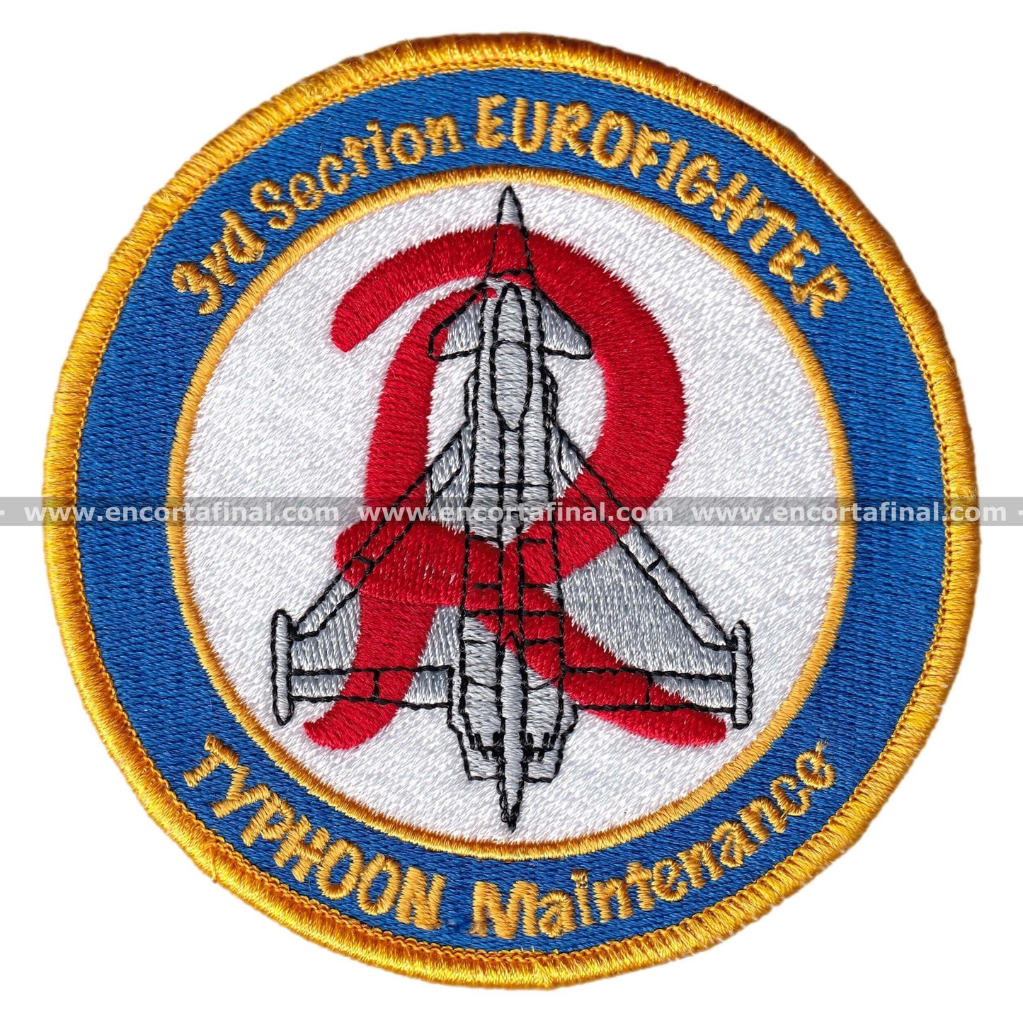 Luftwaffe Patch - 3rd Section - Eurofighter Typhoon - Maintenance