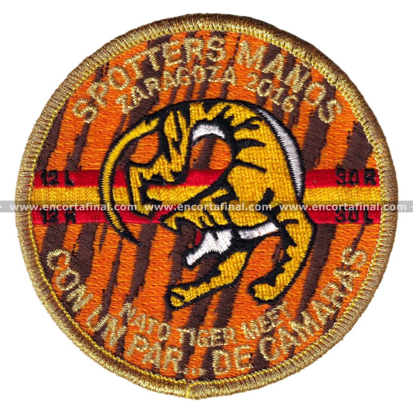 15th Wing Patch - Nato Tiger Meet 2106 (NTM) - McDonnell Douglas EF-18 Hornet