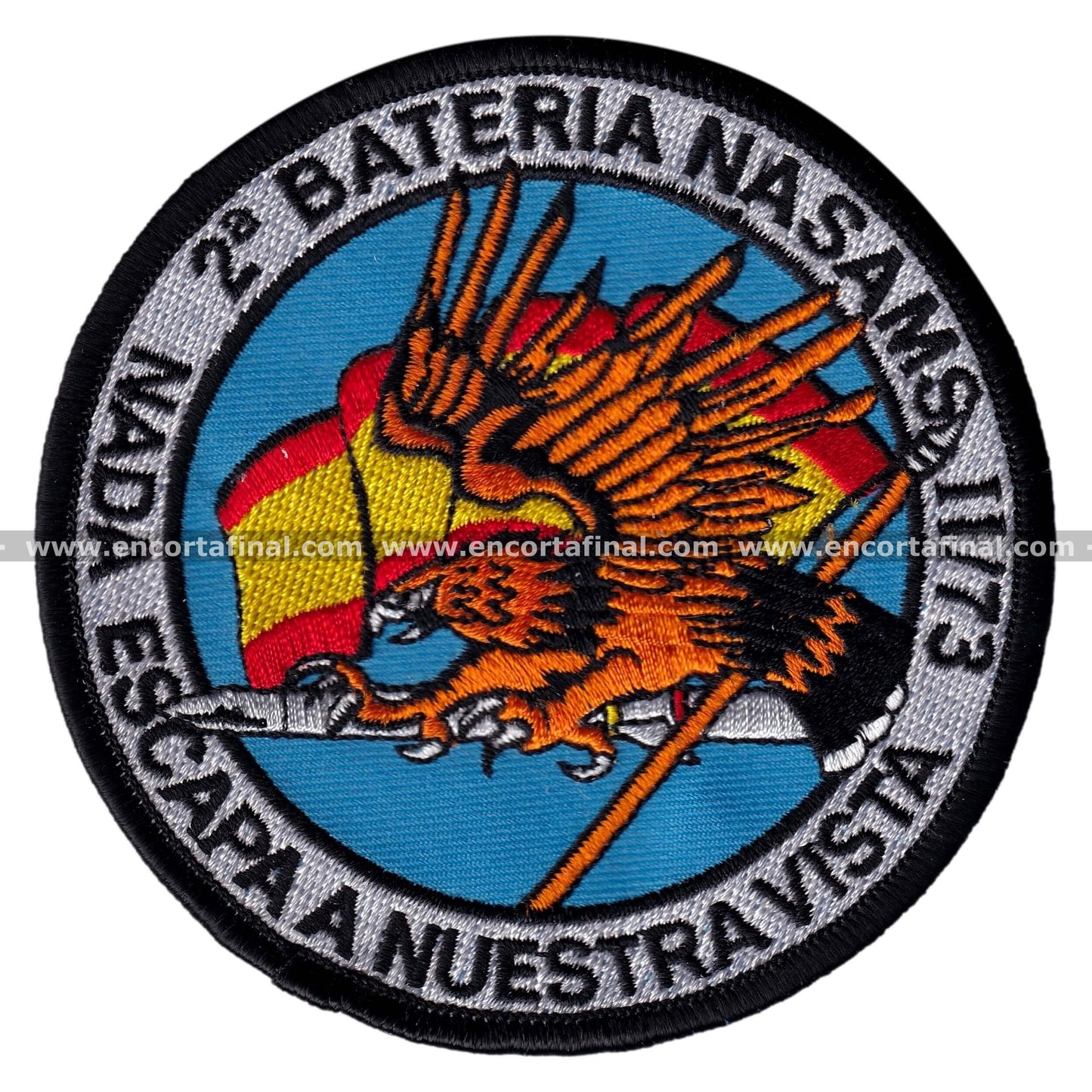 Army Patch - 2nd Battery NASAMS II/73 - Nothing escapes our sight