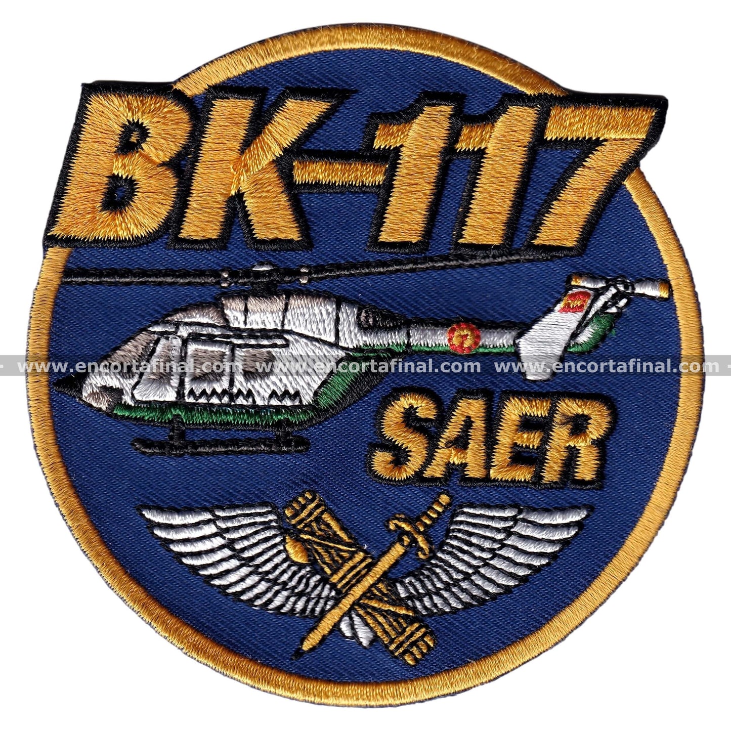 Civil Guard Patch - SAER - BK-117