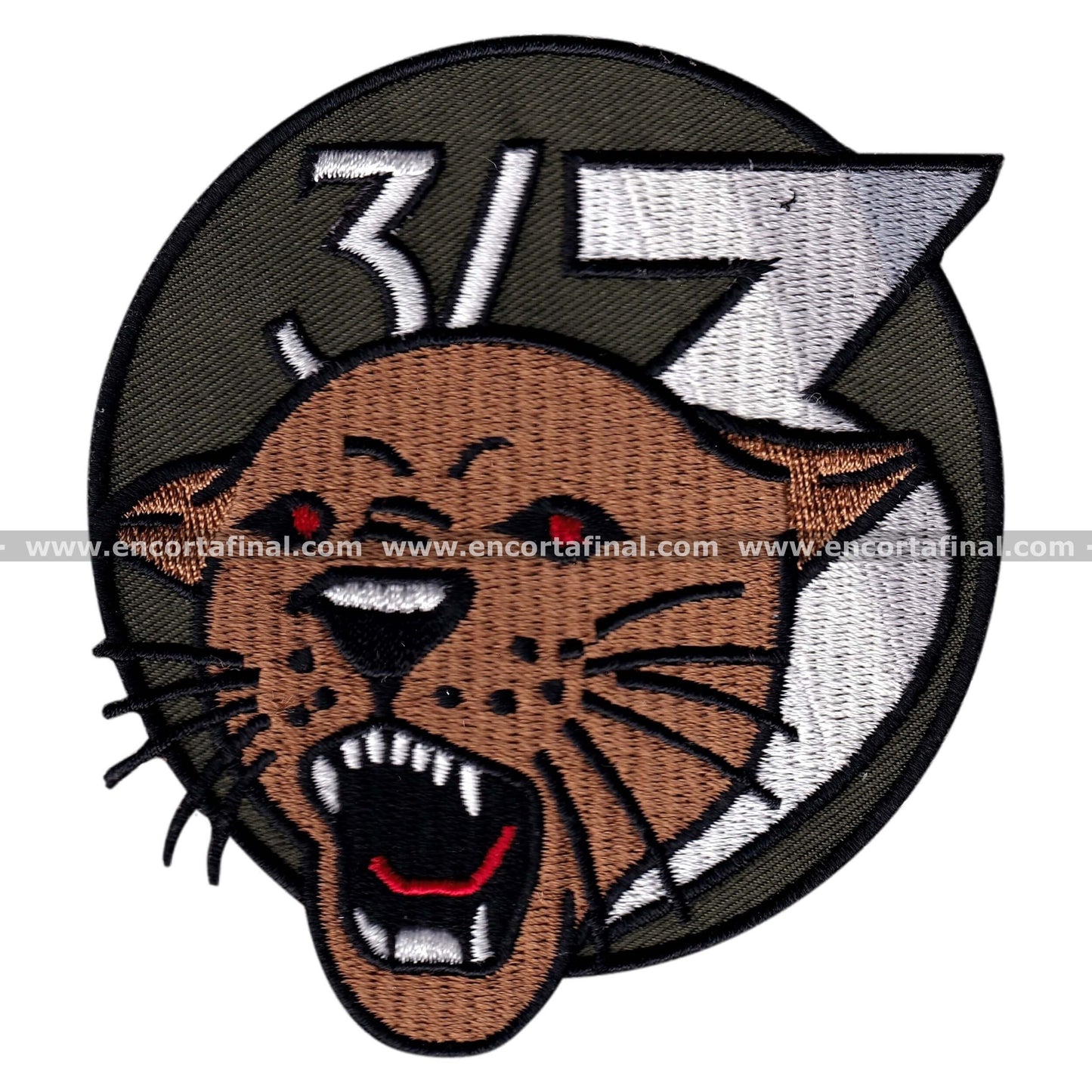 French Air and Space Force Patch - Escadrille d'Helicopteres de Reconnaissance et d'Attaque n°3 - SA-342M Gazelle