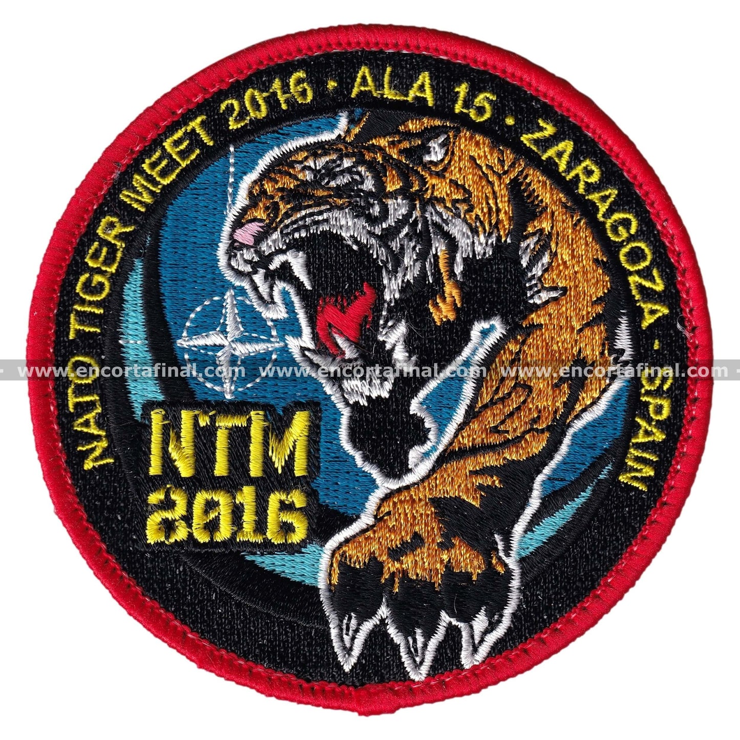Wing 15 Patch - Nato Tiger Meet 2016