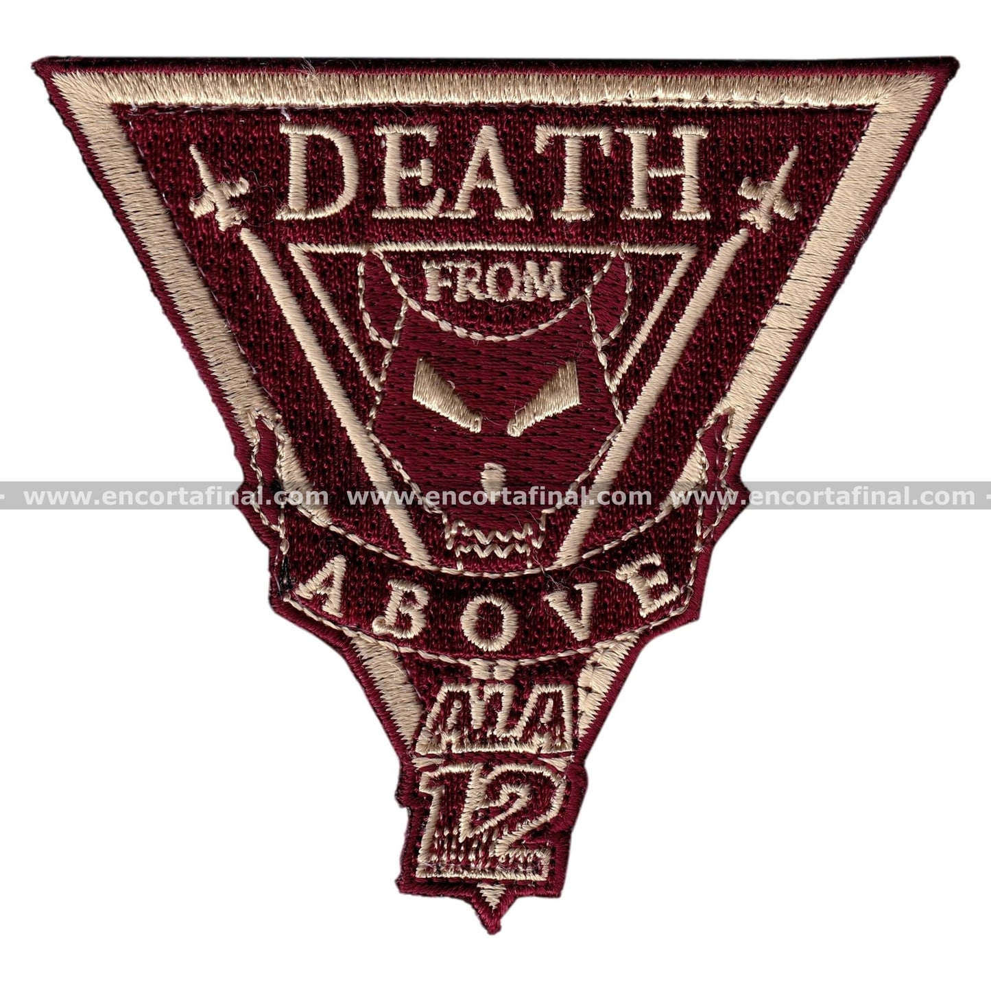Parche Ala 12 - Death From Above - McDonell Douglas EF-18 Hornet
