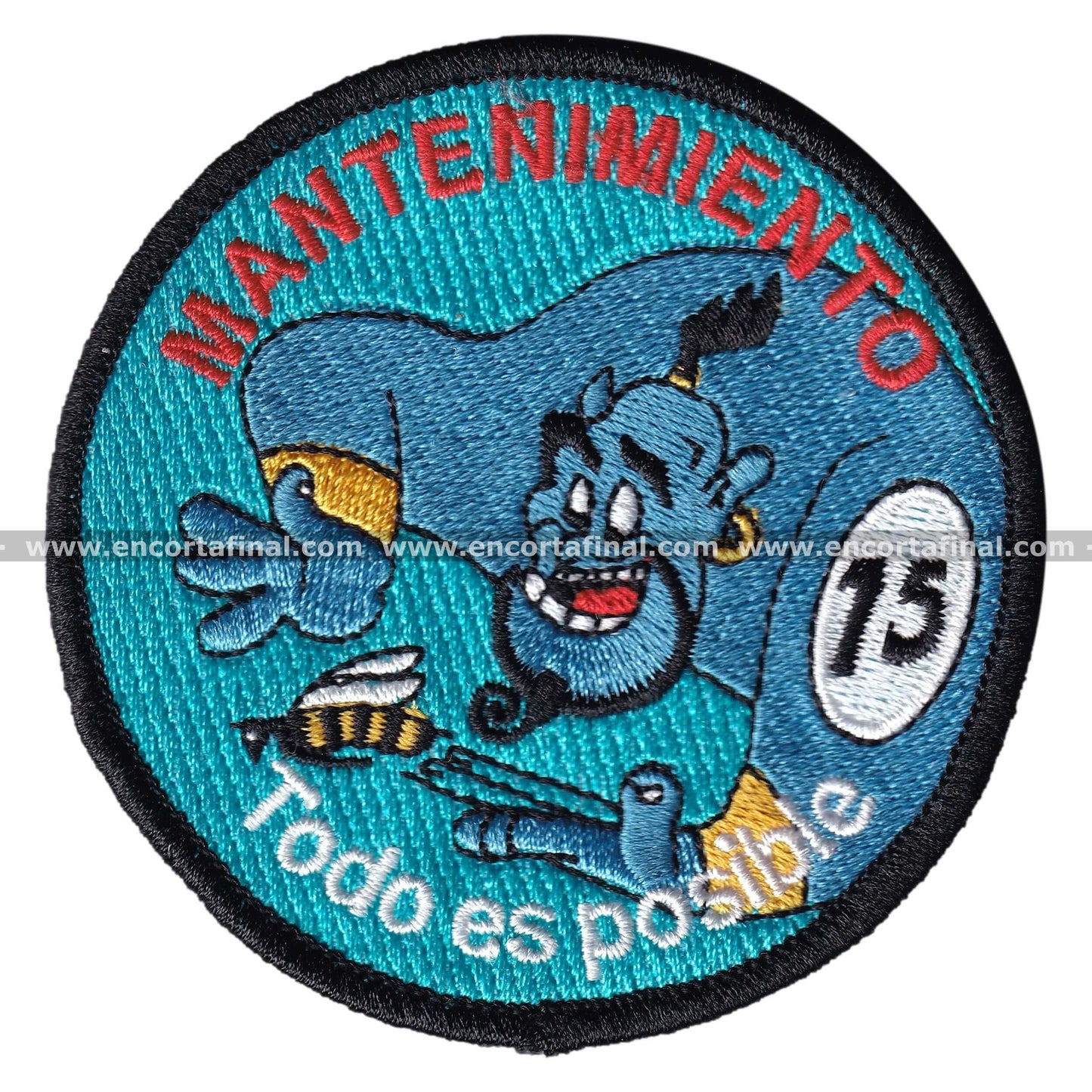 15th Wing Patch - Maintenance - McDonell Douglas EF-18 Hornet