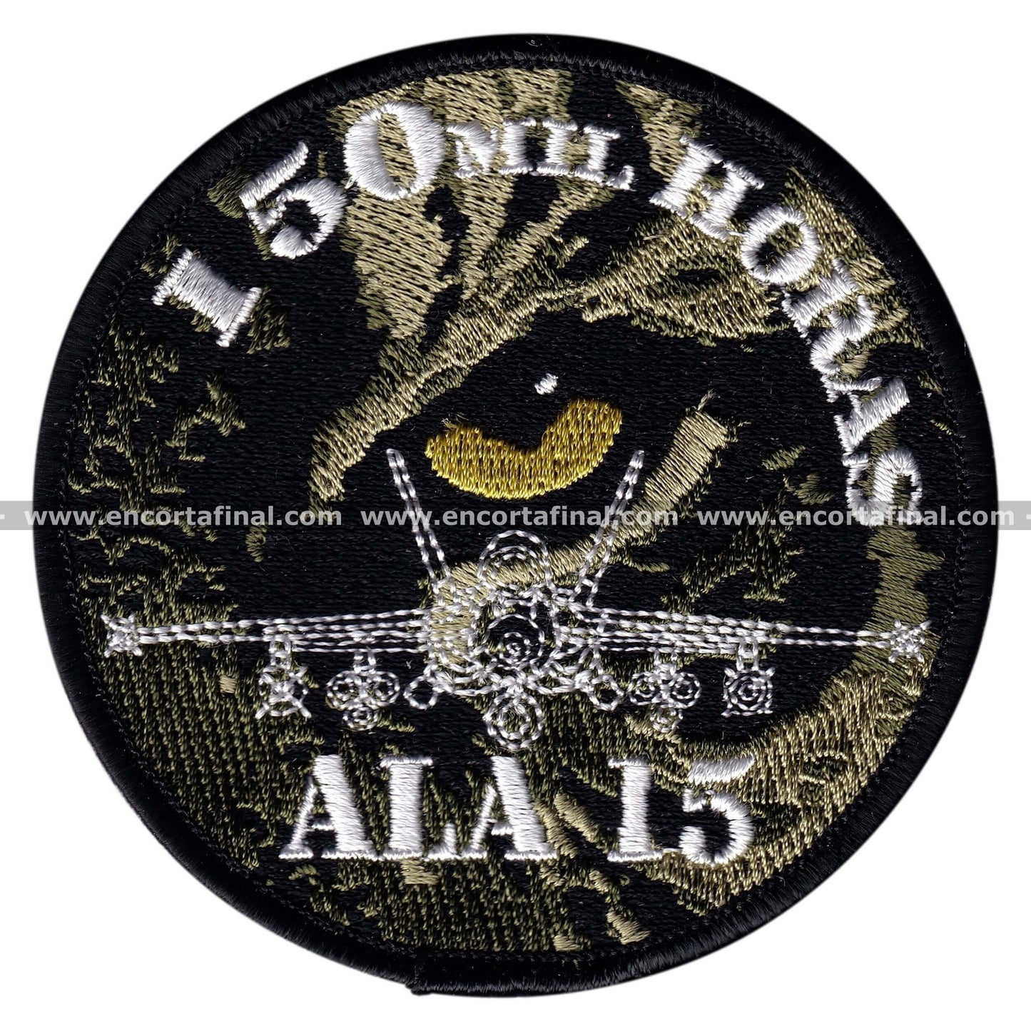 15th Wing Patch - 150 Thousand Hours - McDonell Douglas EF-18 Hornet