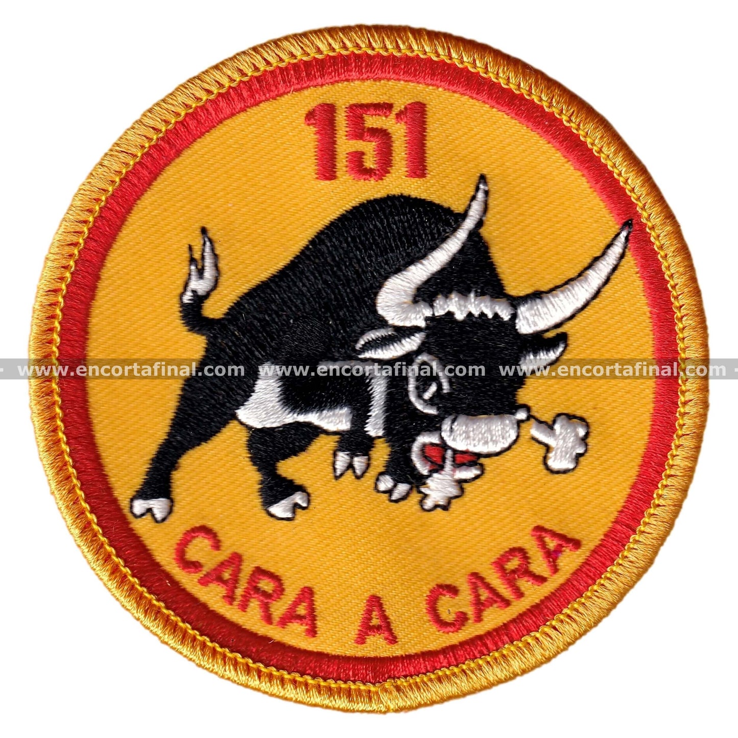 15th Wing Patch - 151 Squadron - Face to Face - McDonell Douglas EF-18 Hornet