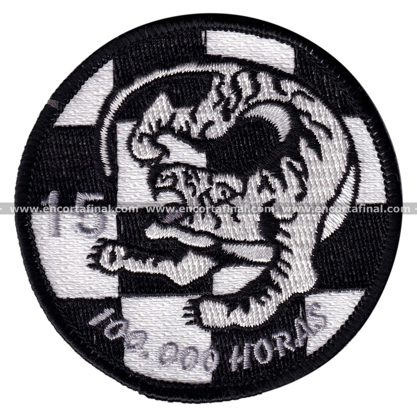 15th Wing Patch - 100,000 Hours - McDonell Douglas EF-18 Hornet