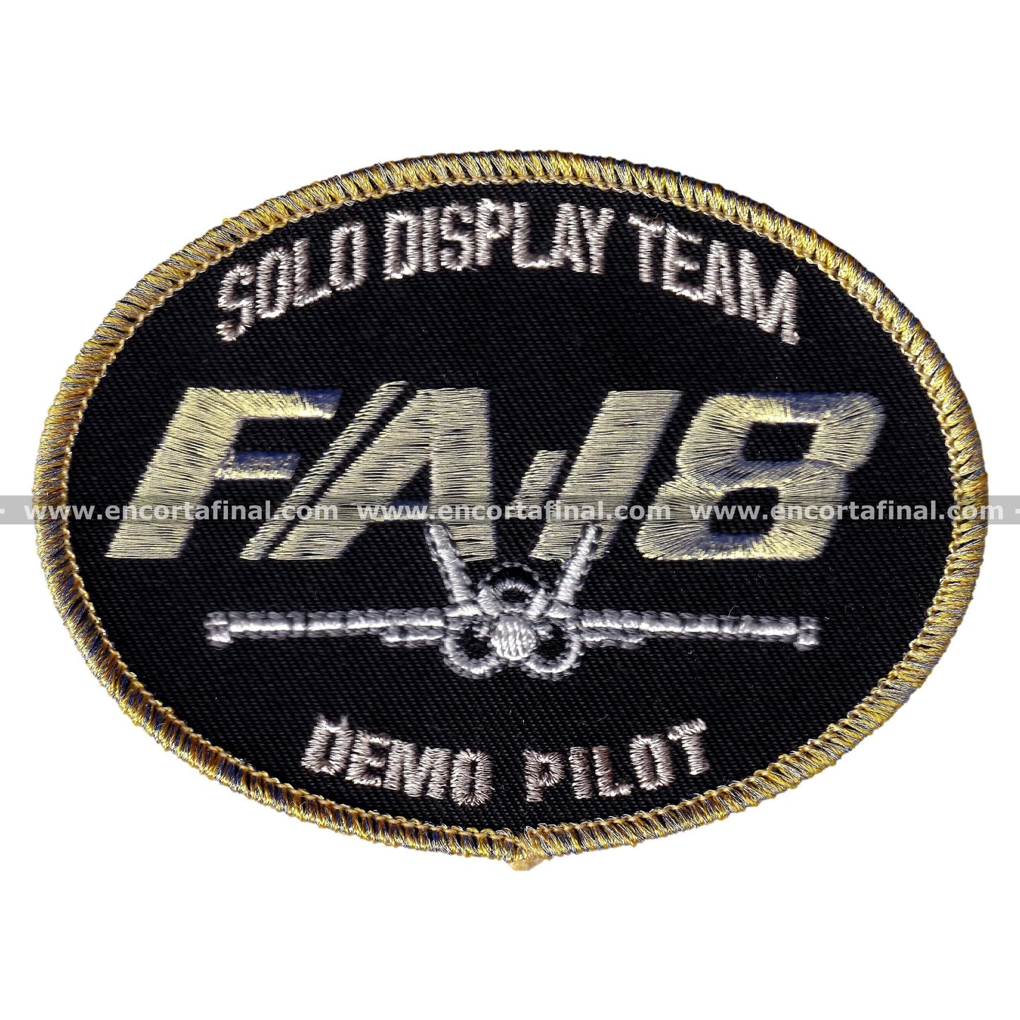 Parche Ala 12 - Solo Display Team - Demo Pilot - McDonnell Douglas EF-18 Hornet