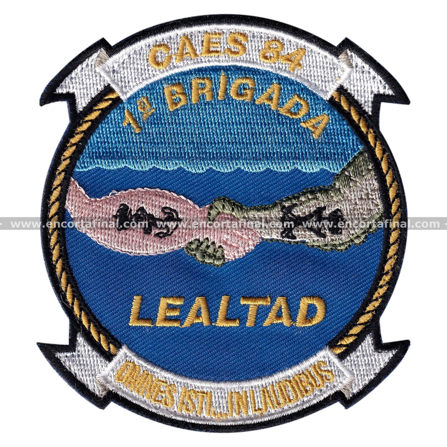Spanish Navy Patch - CAES 84 - 1st Brigade - Loyalty