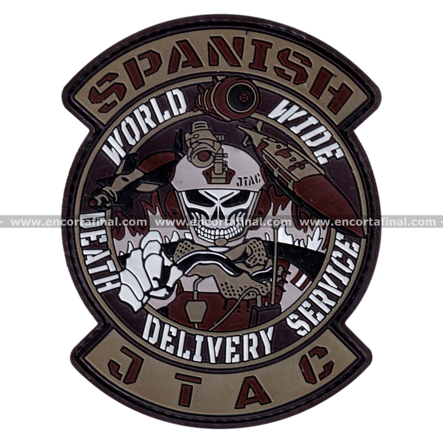 11th Wing Patch - Spanish - JTAC - World Wide - Death Delivery Service - Eurofighter Typhoon