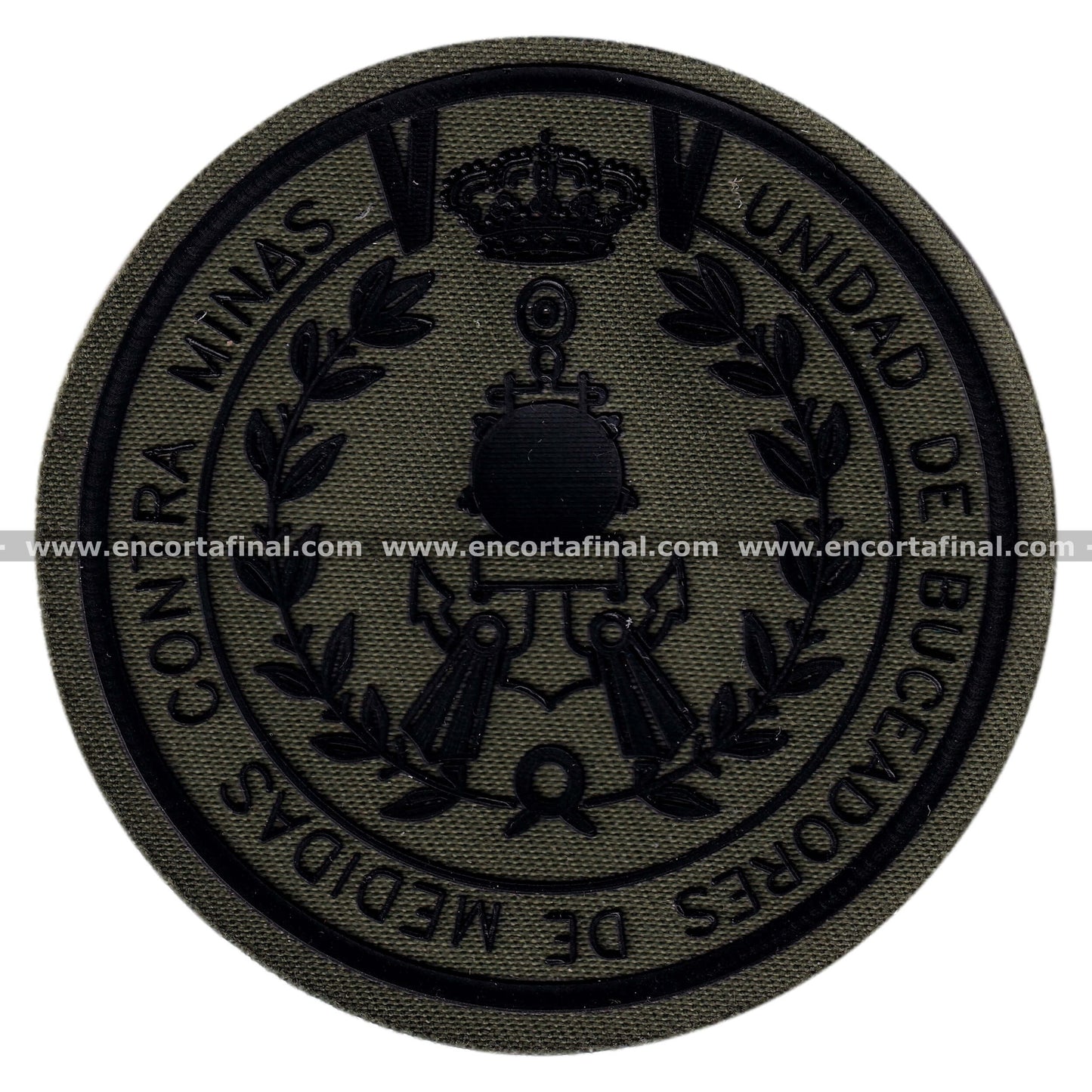 Mine Countermeasures Diving Unit Patch