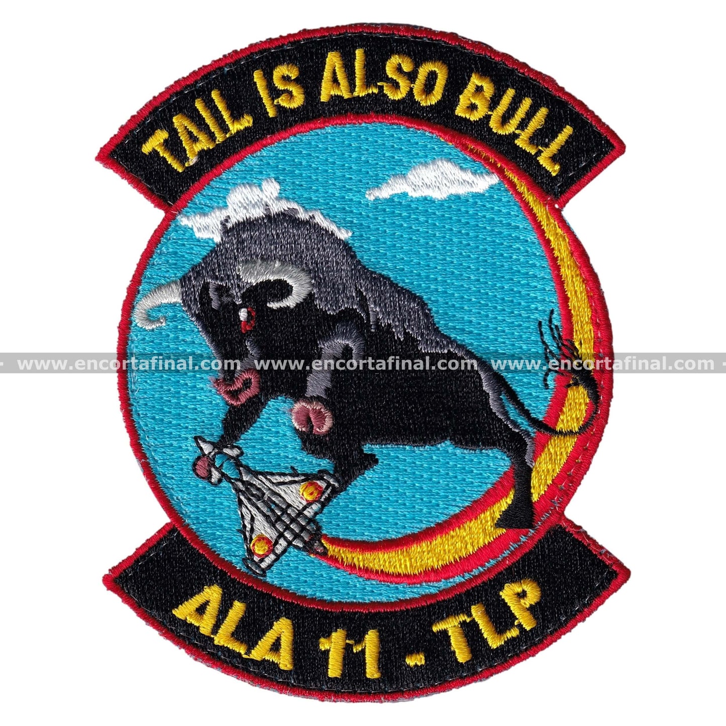 11th Wing Patch - TLP - Tail is also bull - Eurofighter Typhoon