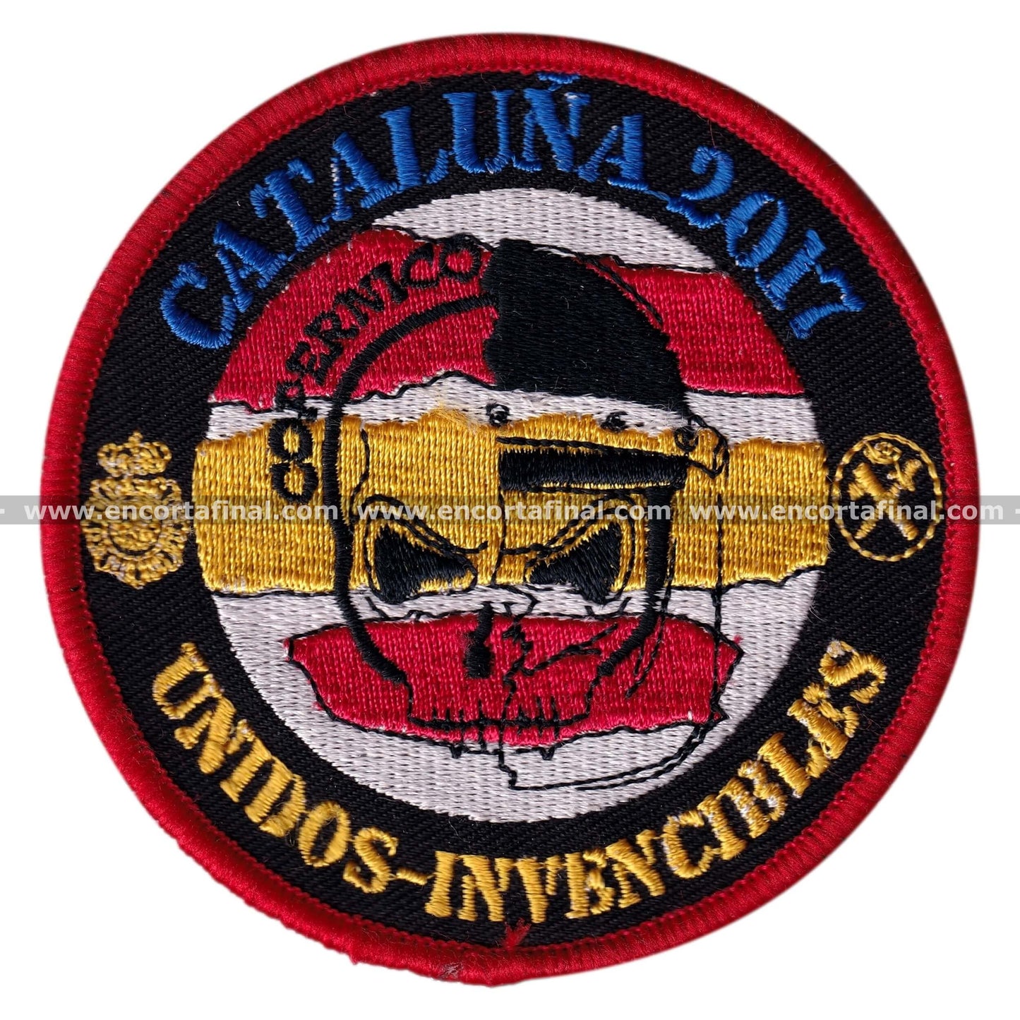 Parche Guardia Civil - Policia Nacional - Cataluña 2017 - Unidos - Invencibles - Copernico