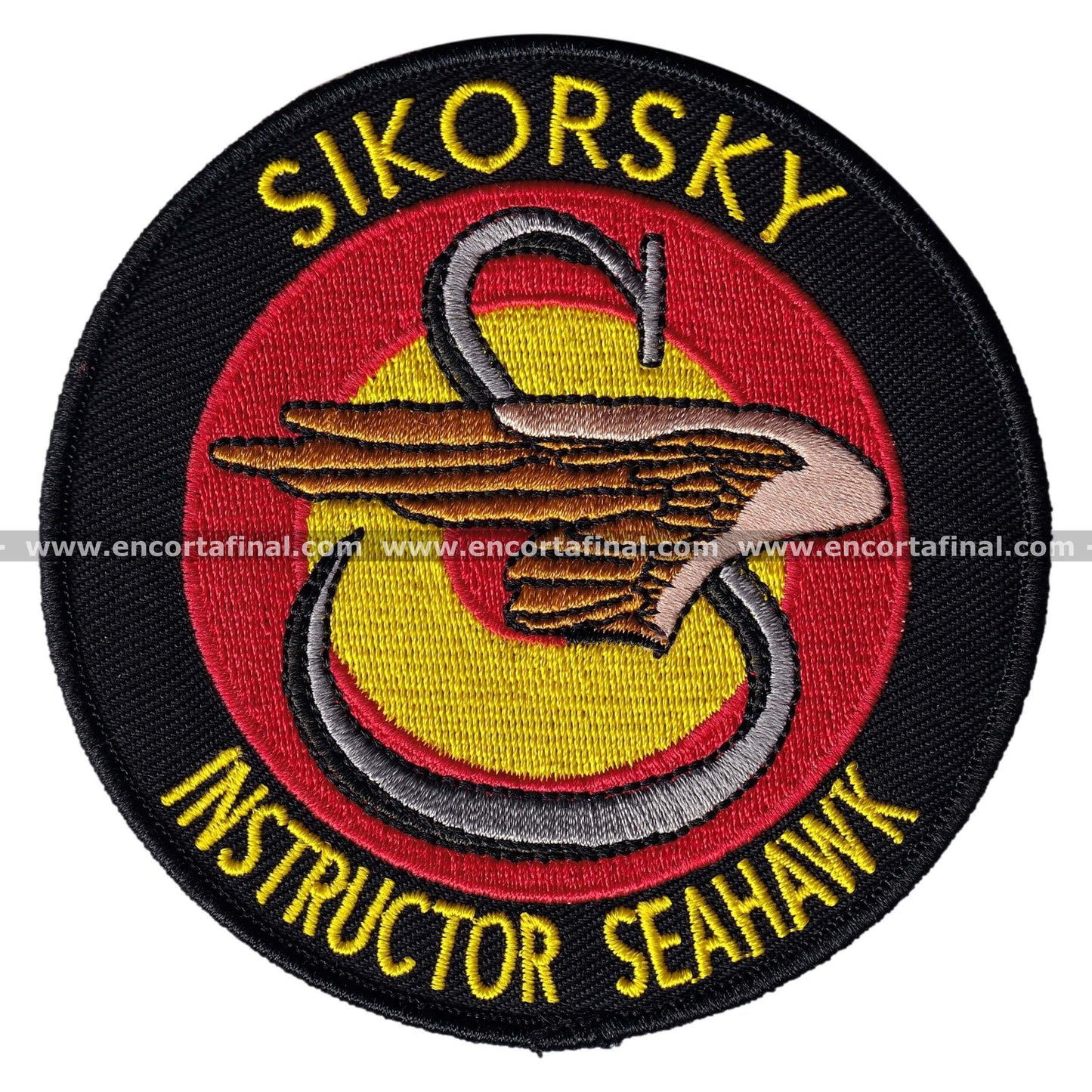 10th Squadron Patch - Seahawk Instructor - Sikorsky