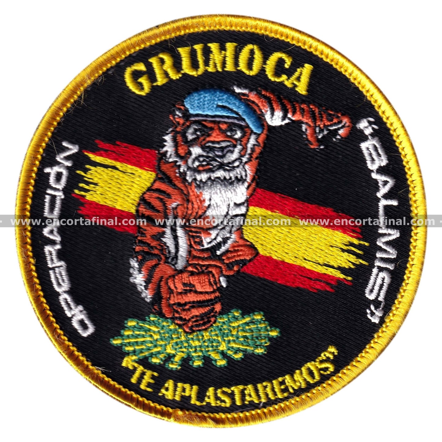 Parche Grupo Movil De Control Aereo (Grumoca) - Operacion Balmis - Te Aplastaremos
