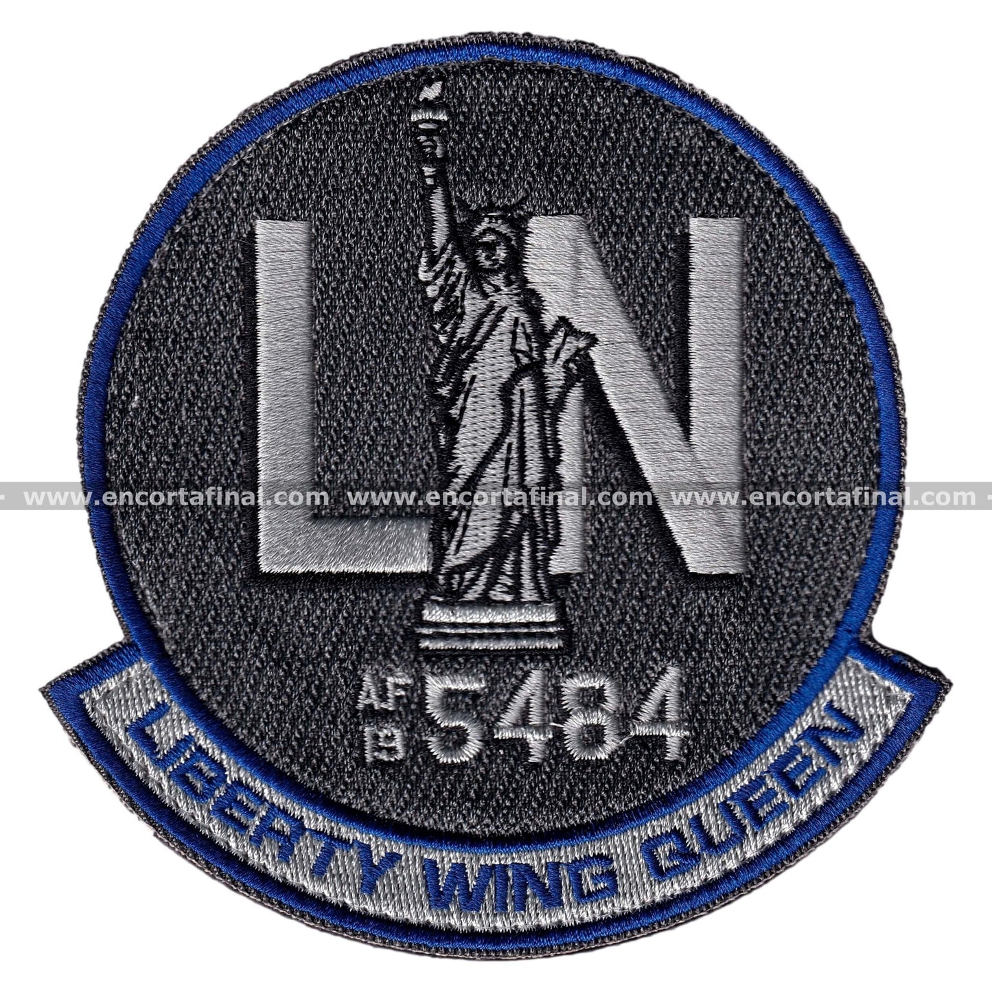 495th Fighter Squadron "Valkyries" (USAF) Patch - LN - Liberty Wing Queen - Lockheed Martin F-35 Lightning II