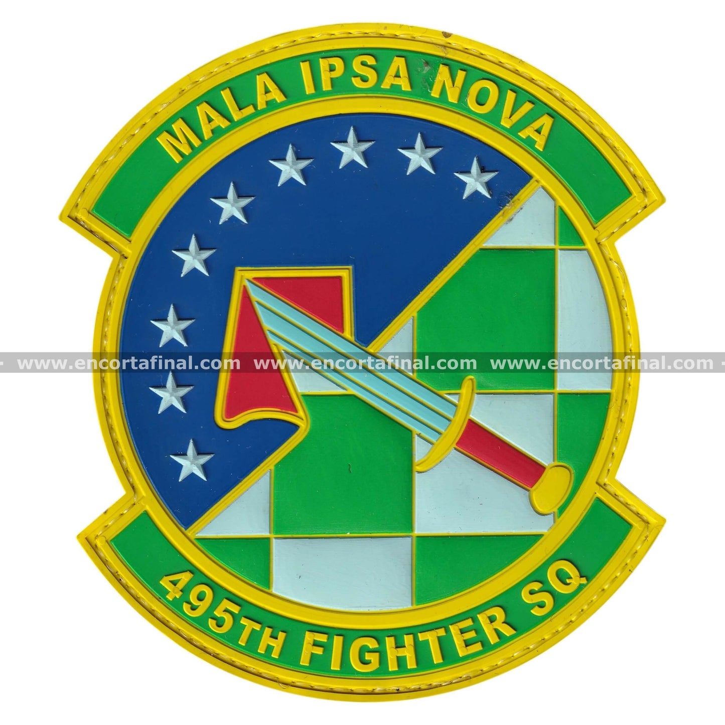 495th Fighter Squadron "Valkyries" (USAF) Patch - Aircraft Maintenance Unit - Lockheed Martin F-35 Lightning II