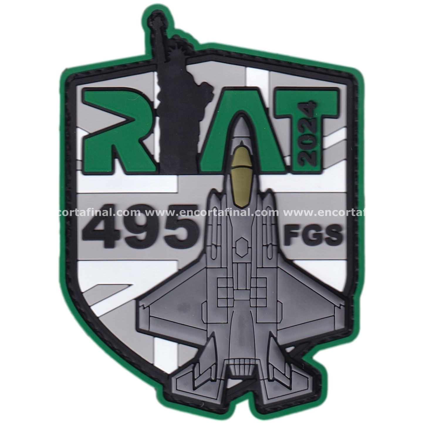 Parche 495th Fighter Squadron "Valkyries" (USAF) - Royal International Air Tattoo (RIAT) 2024