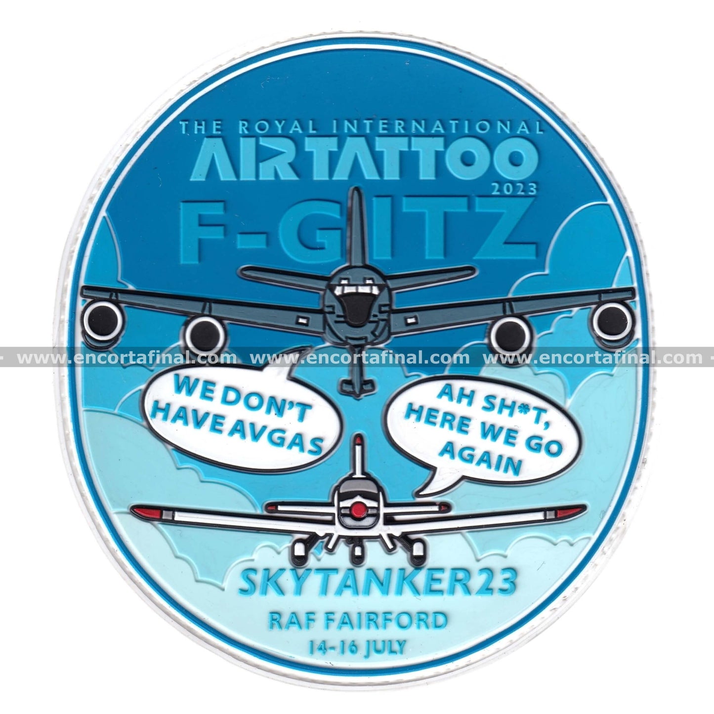 F-GITZ Patch - RAF Fairford 14-16 July - Royal International Air Tattoo 2023 (RIAT) - Skytanker