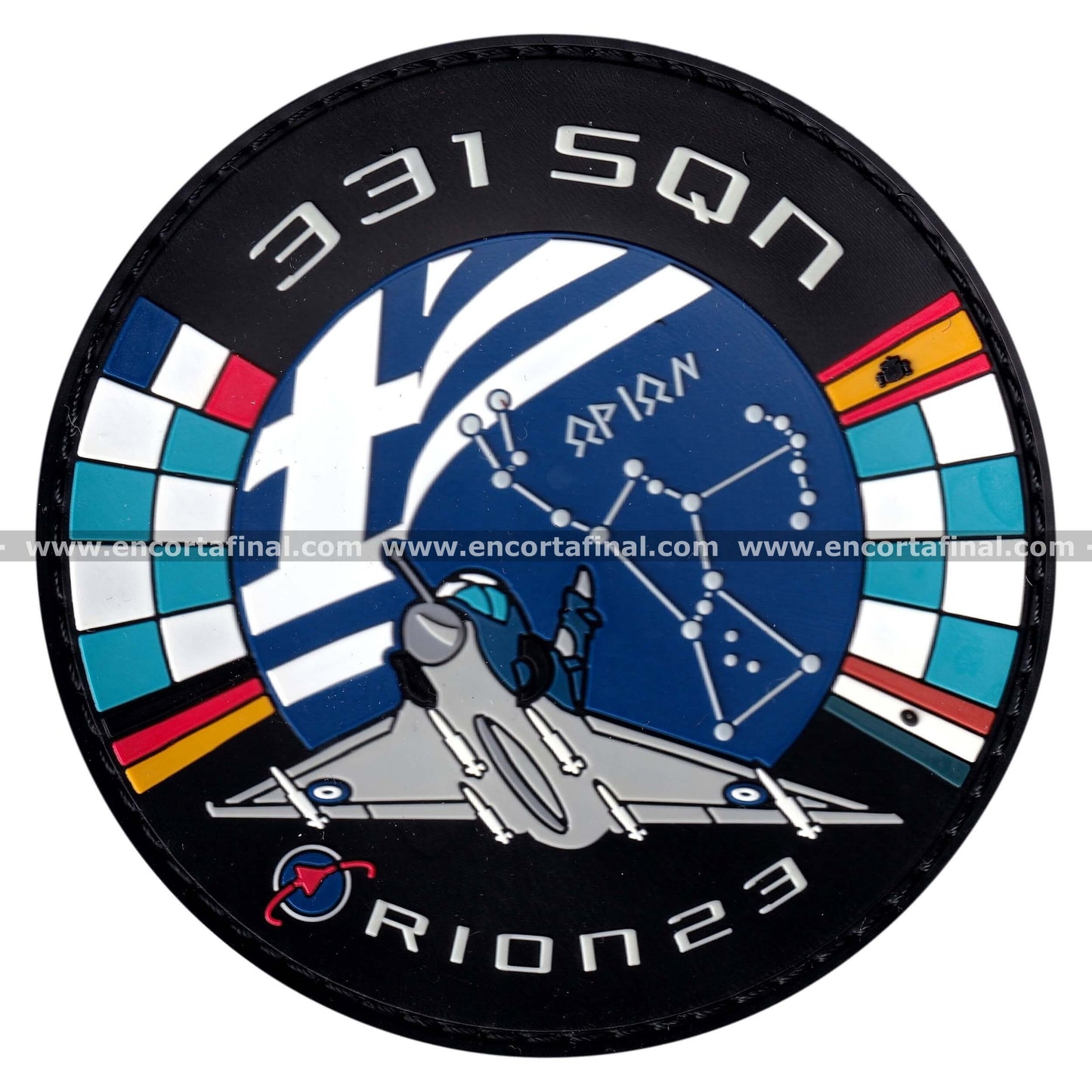 Parche Hellenic Air Force (HAF) - 331 SQN - Rion 23