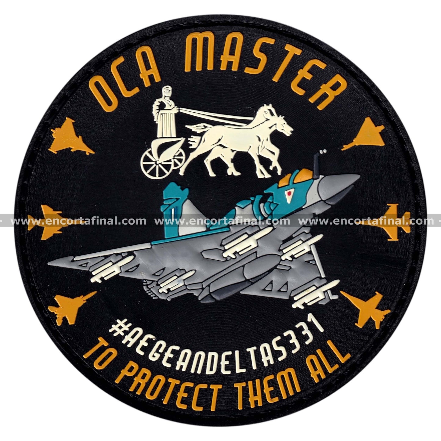 Parche Hellenic Air Force (HAF) - OCA Master - Aegeandeltas331 - To protect them all