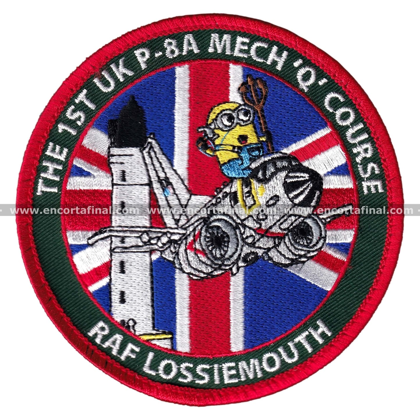 Parche Royal Air Force - The 1st UK P-8A Mech "Q" Course - RAF Lossiemouth