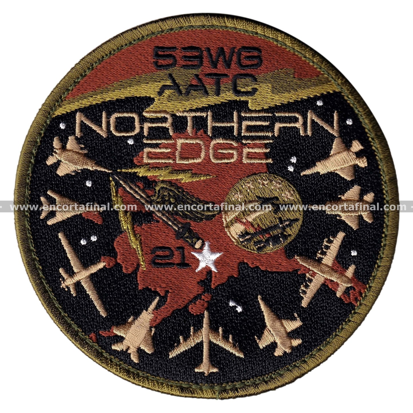 United States Air Forces Patch - Northern Edge - 53WG AATC