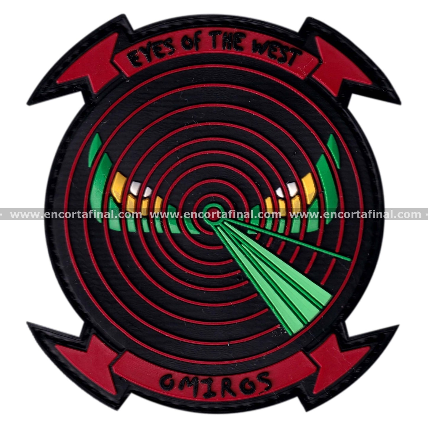 United States Marine Corps Patch - Marine Air Control Squadron 2 - Eyes of the West - Omiros