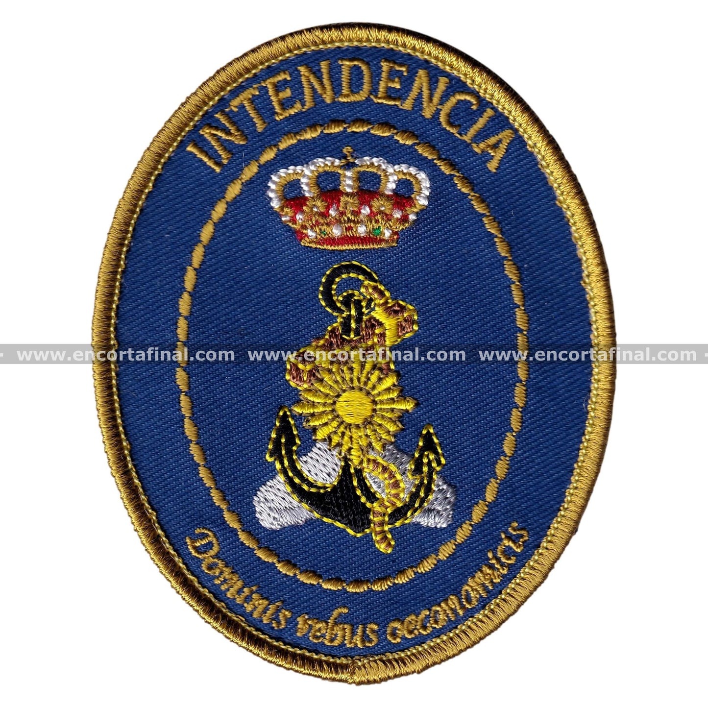 Spanish Navy Patch - Quartermaster - Dominis Rebus Oeconomicis