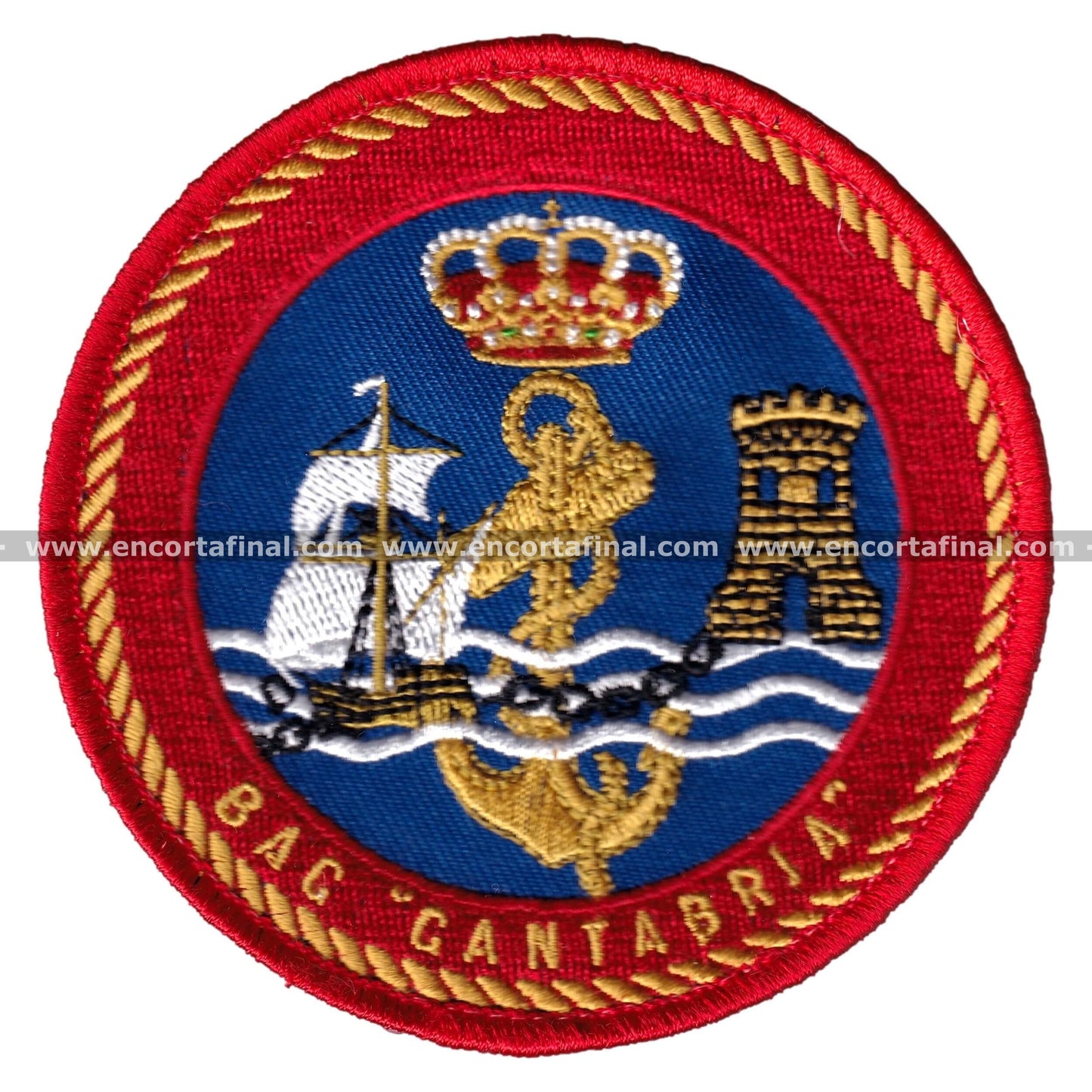 Parche Armada Española - Buque de Aprovisionamiento de Combate "Cantabria" (A-15)