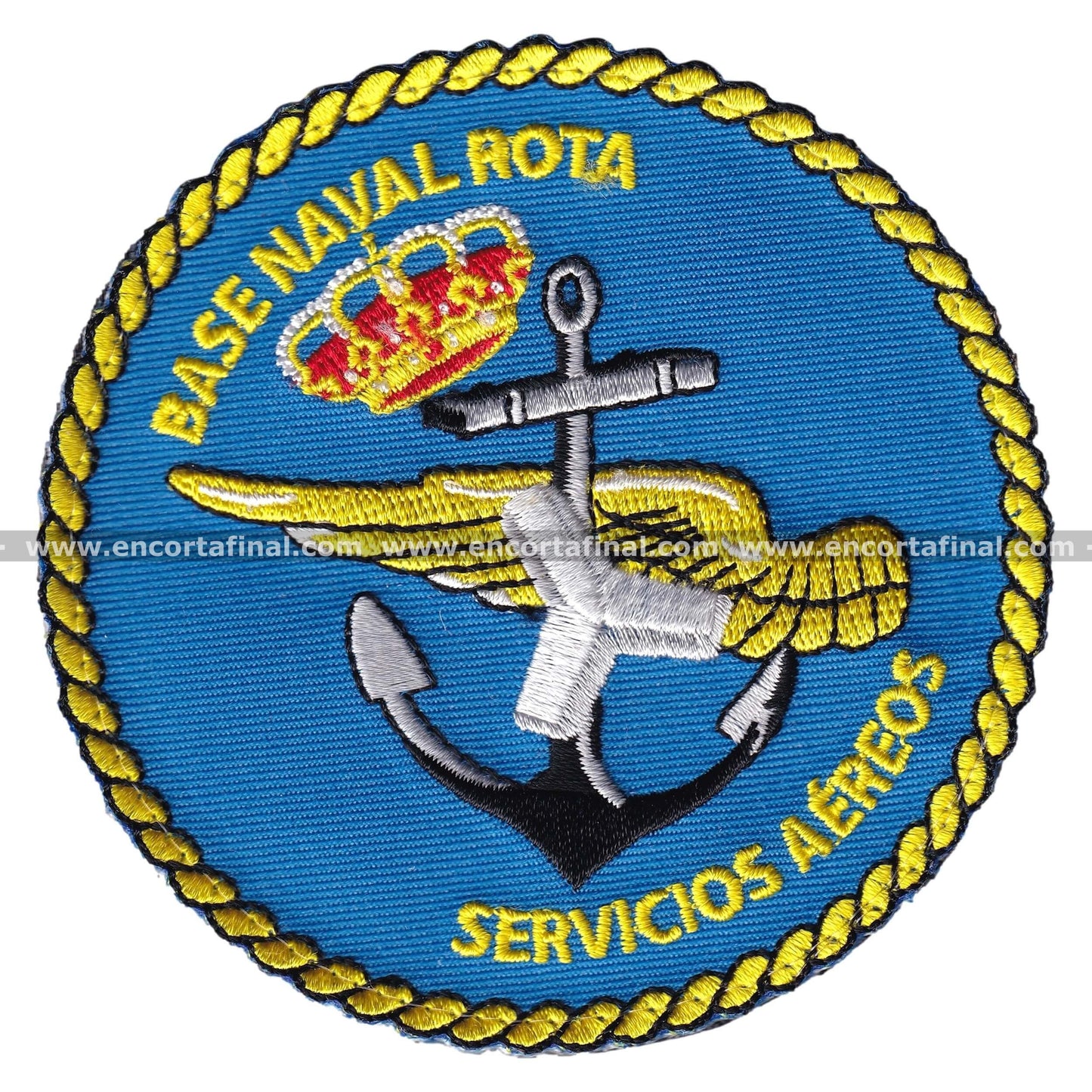 Spanish Navy Patch - Rota Naval Base - Air Services