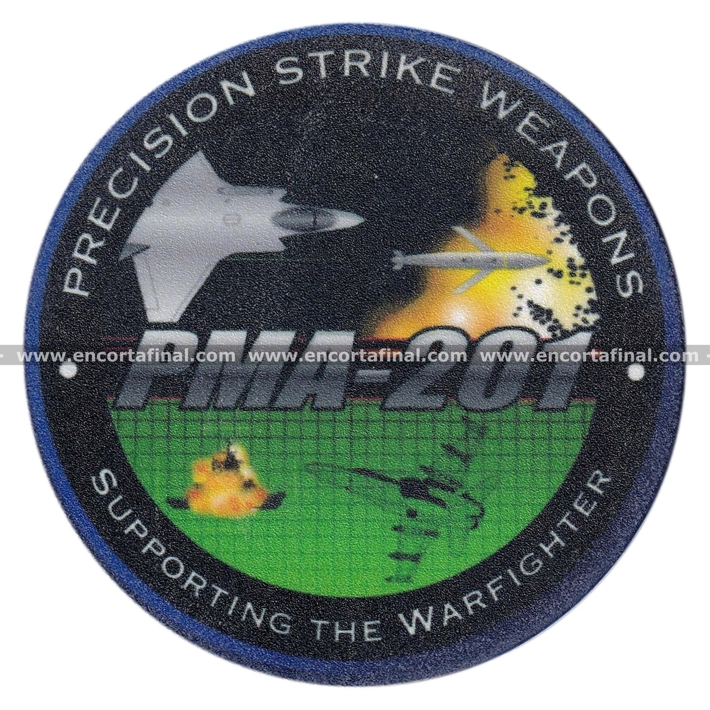 United States Armed Forces Poker Chip - PMA-201 - The Precision Strike Weapons Program Office