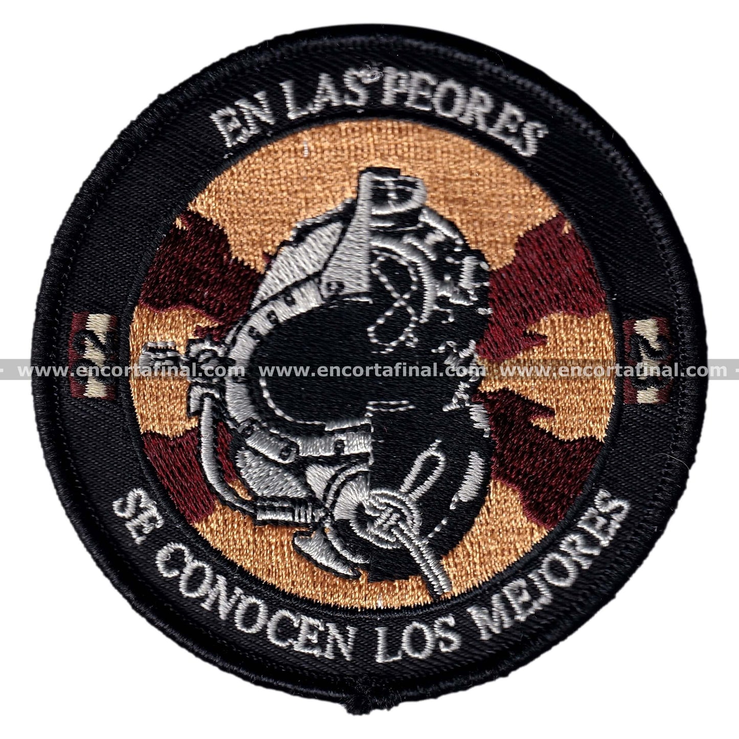 Spanish Navy Patch - In the worst times, the best are known