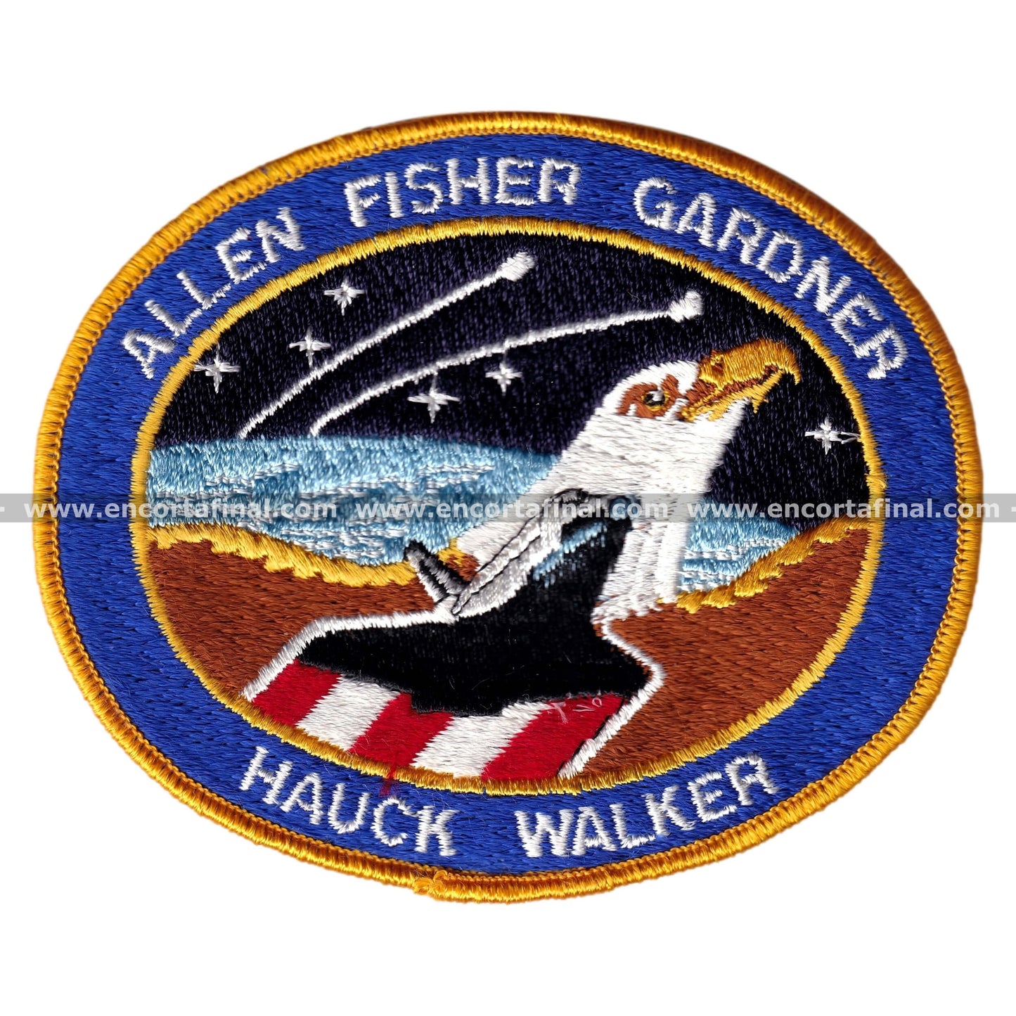 NASA Patch - Allen Fisher Gardner Hauck Walker