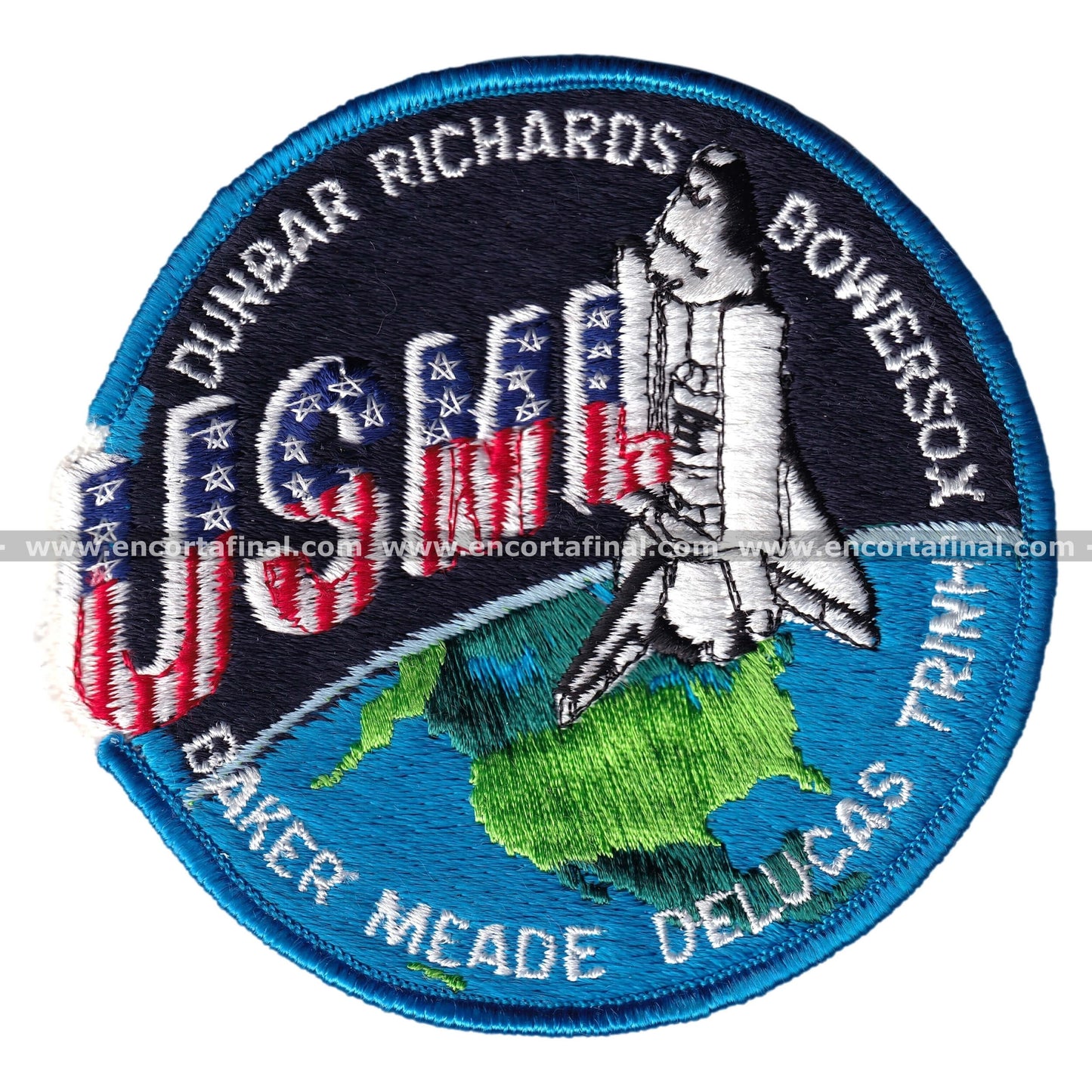 NASA Patch - USML - Dunbar Richards - Bowersox Baker Meade Delucas Trinh