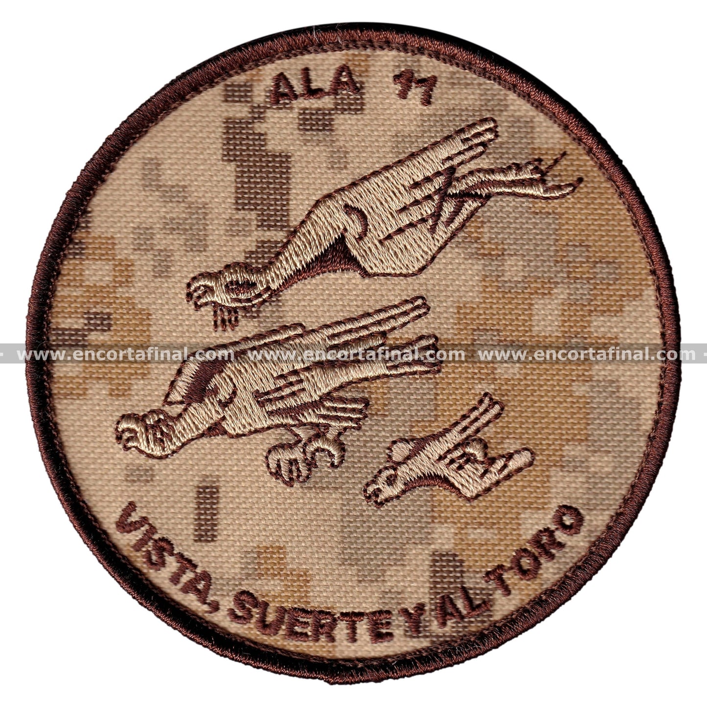 Parche Ejercito del Aire - Ala 11 - Vista, Suerte y Al Toro