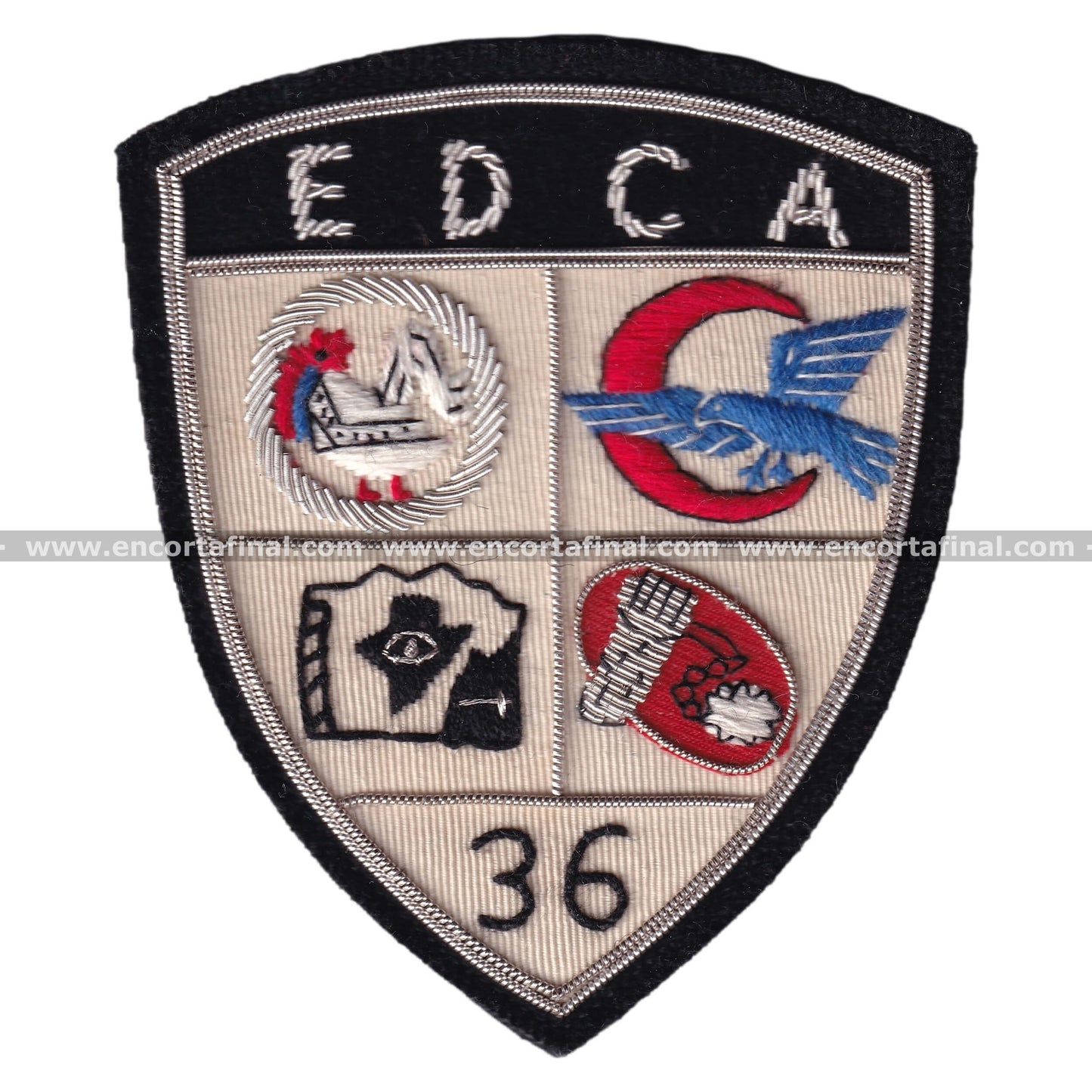 French Air Force Patch - EDCA - 36