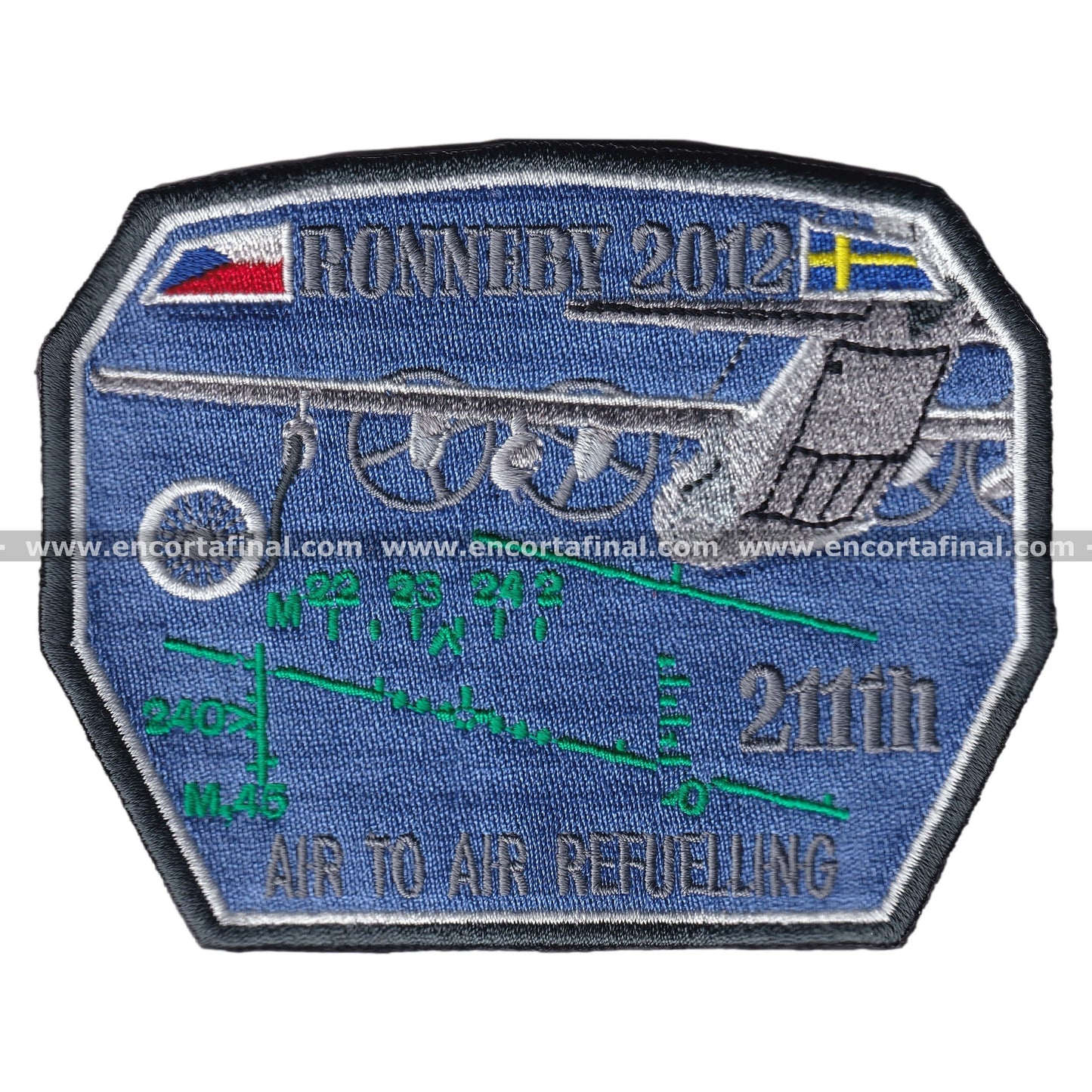 Czech Army Air Force Patch - Air to Refuelling