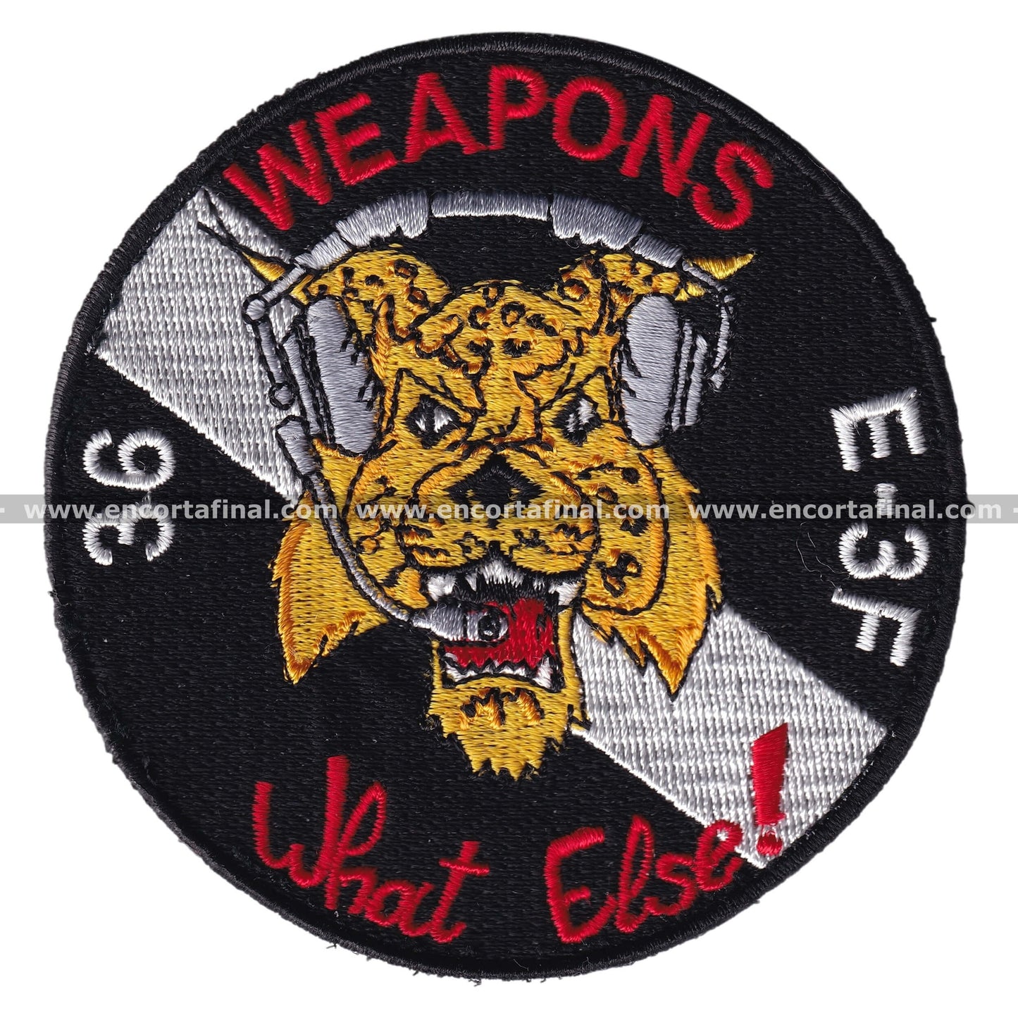 Parche French Air Force - E3-F - 36 - Weapons - What Else! - Boeing E-3 Sentry AWACS