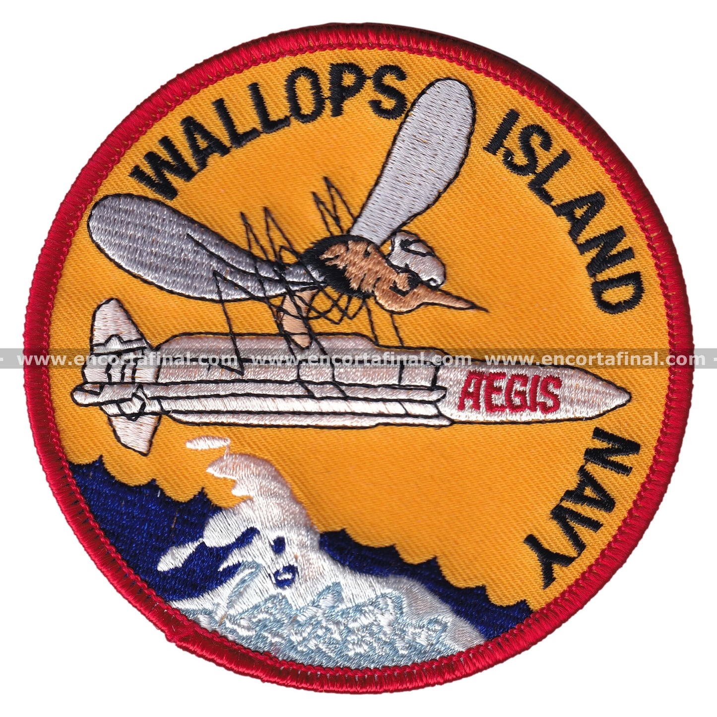United States Navy Patch - Wallops Island - AEGIS