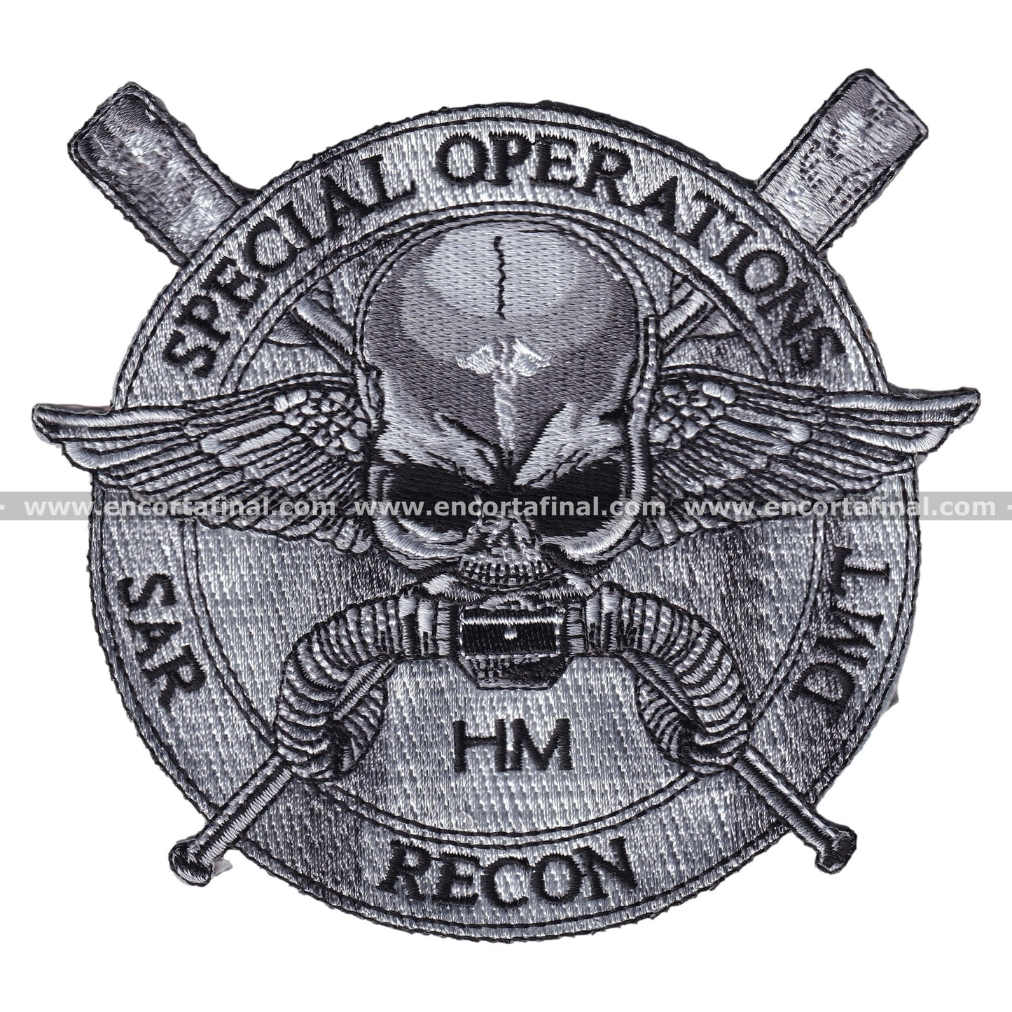 United States Navy Patch - Special Operations - SAR - RECON - DMT - HM