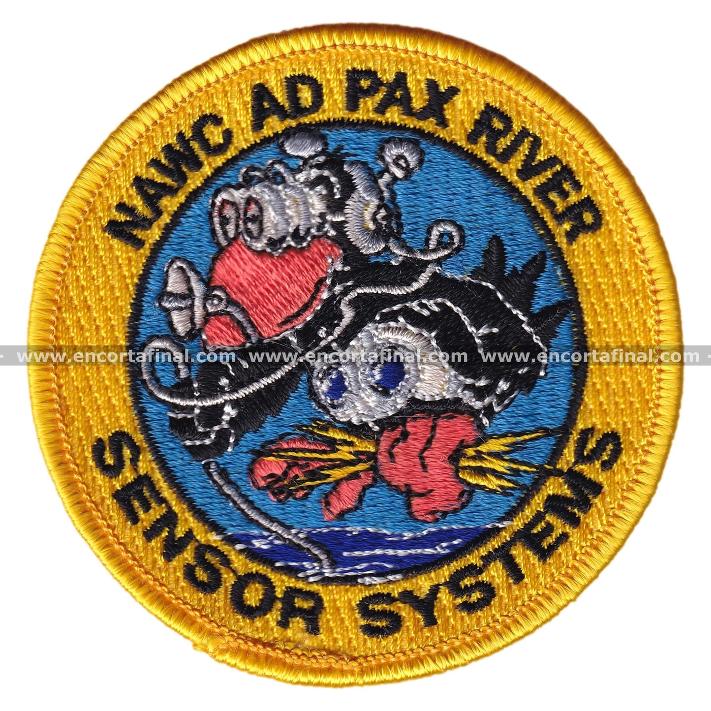 United States Navy Patch - NAWC AD PAX RIVER - Sensor Systems