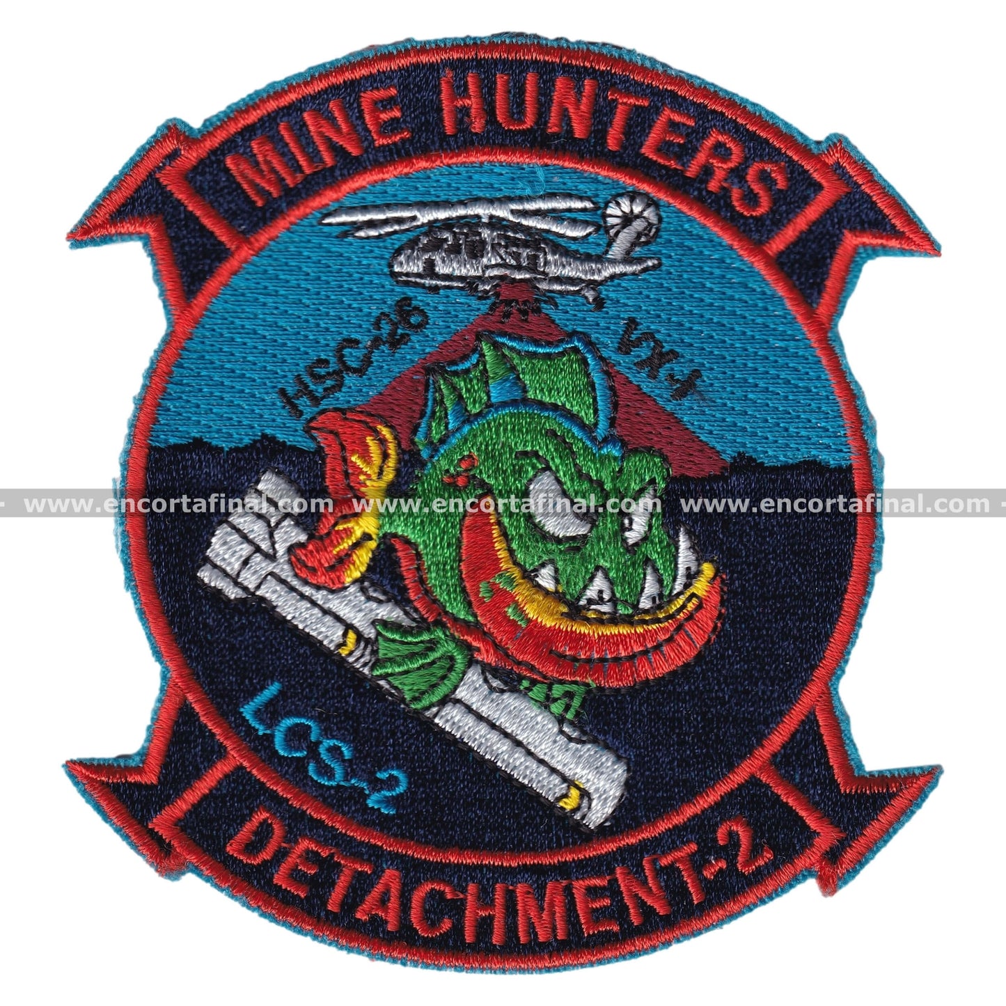 United States Air Force Patch - HSC-26 Det-2 - Minehunters