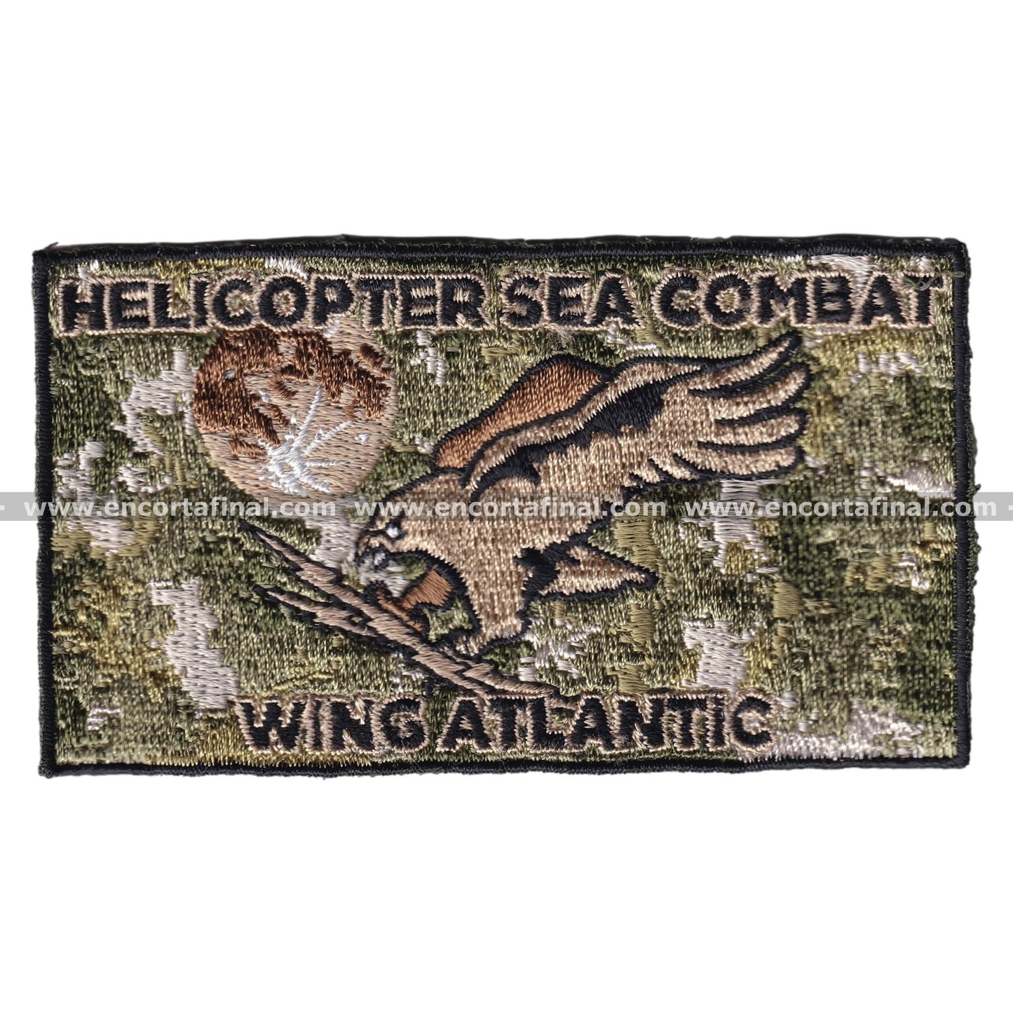 United States Air Force Patch - Helicopter Sea Combat - Wings Atlantic