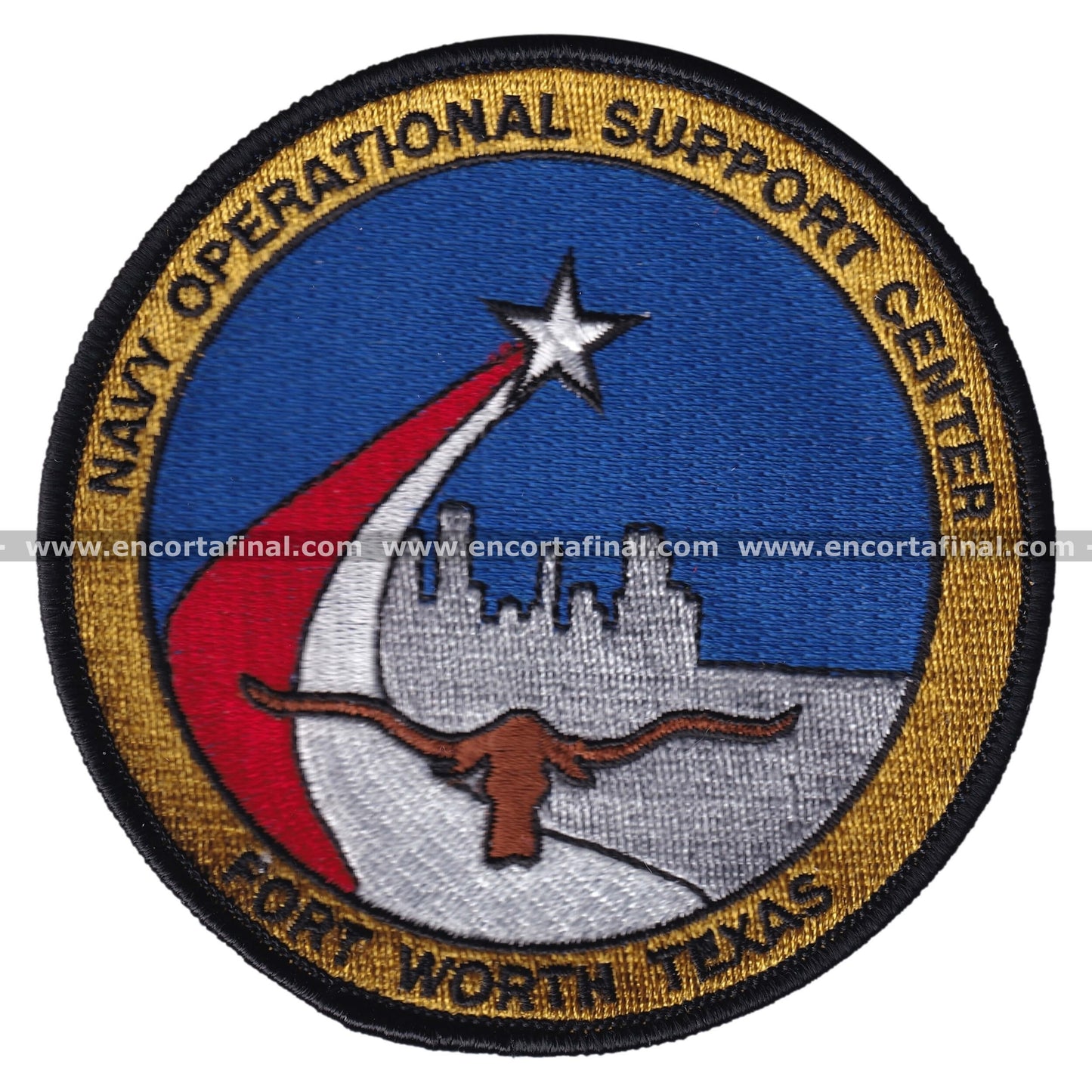 United States Navy Patch - Navy Operational Support Center - Fort Worth Texas