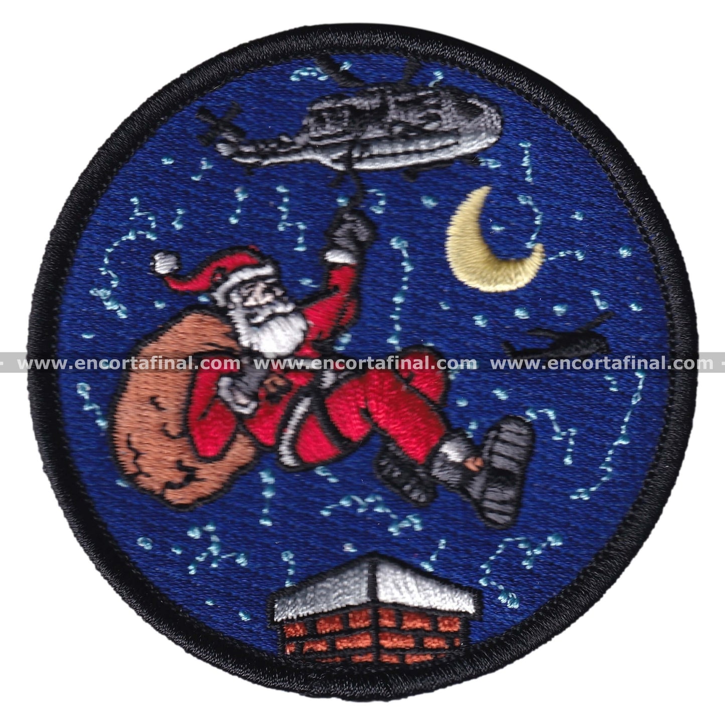 United States Air Force Patch - HSC-28 Dragon Whales Christmas