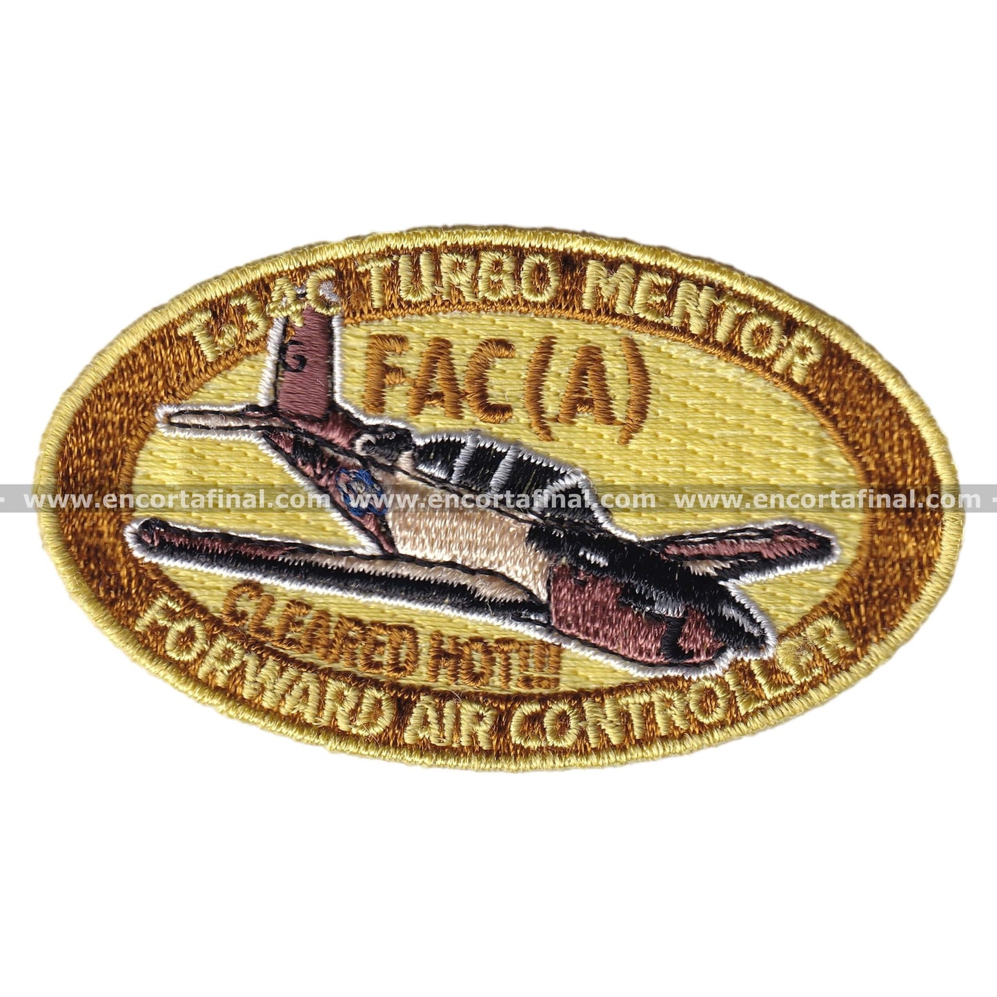 United States Navy Patch - VFA-106 - T-34C Turbo Mentor - Fac(A) Cleared Hot!! - Forward air controller