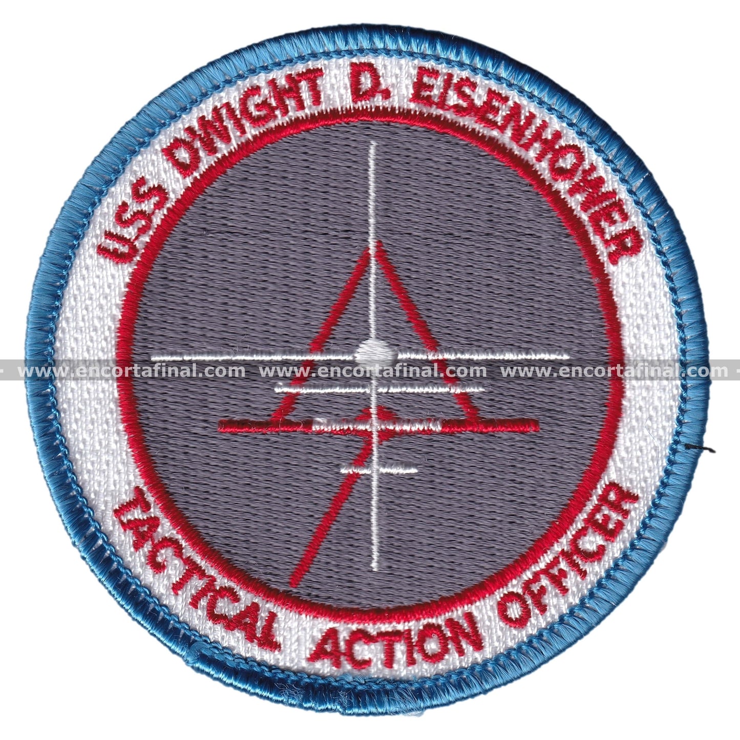 United States Armed Forces Patch - USS Dwight D. Eisenhower Tactical Action Officer